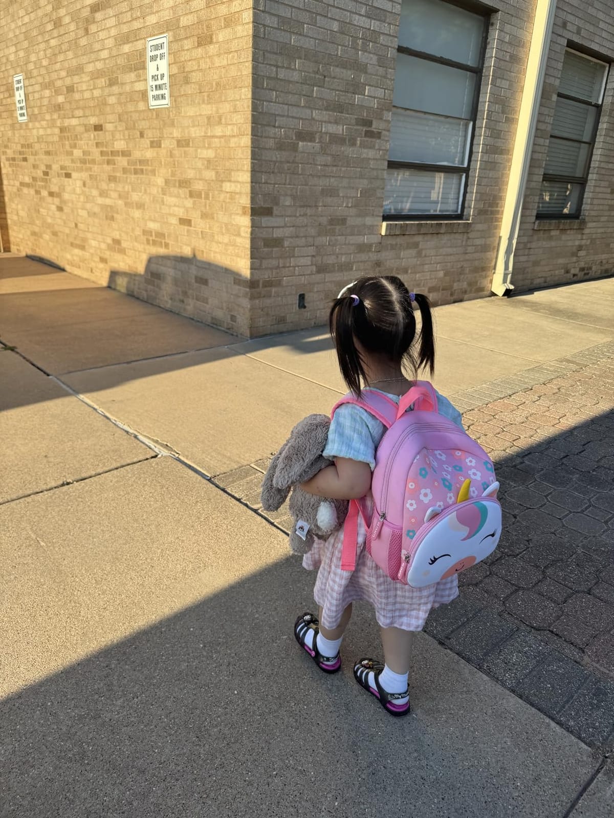 KK CRAFTS Preschool Backpack Toddler Neoprene Animal Schoolbag Lunch backpack for Kids Boys Girls(Dinosaur) customer photo 2