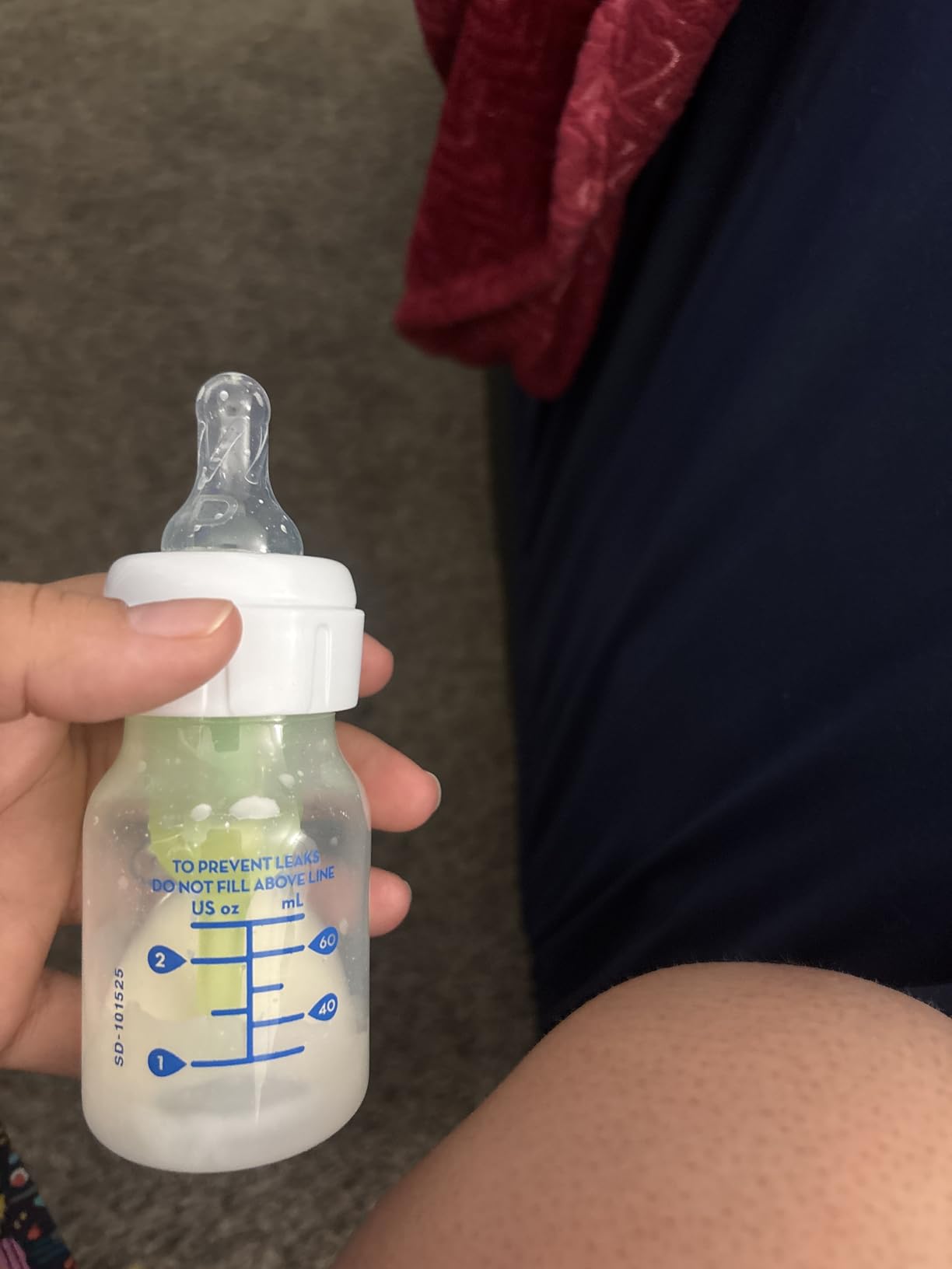 Dr. Brown's Anti-Colic Options+ Narrow Baby Bottle, Blue Nature, 4-Pack customer photo 2