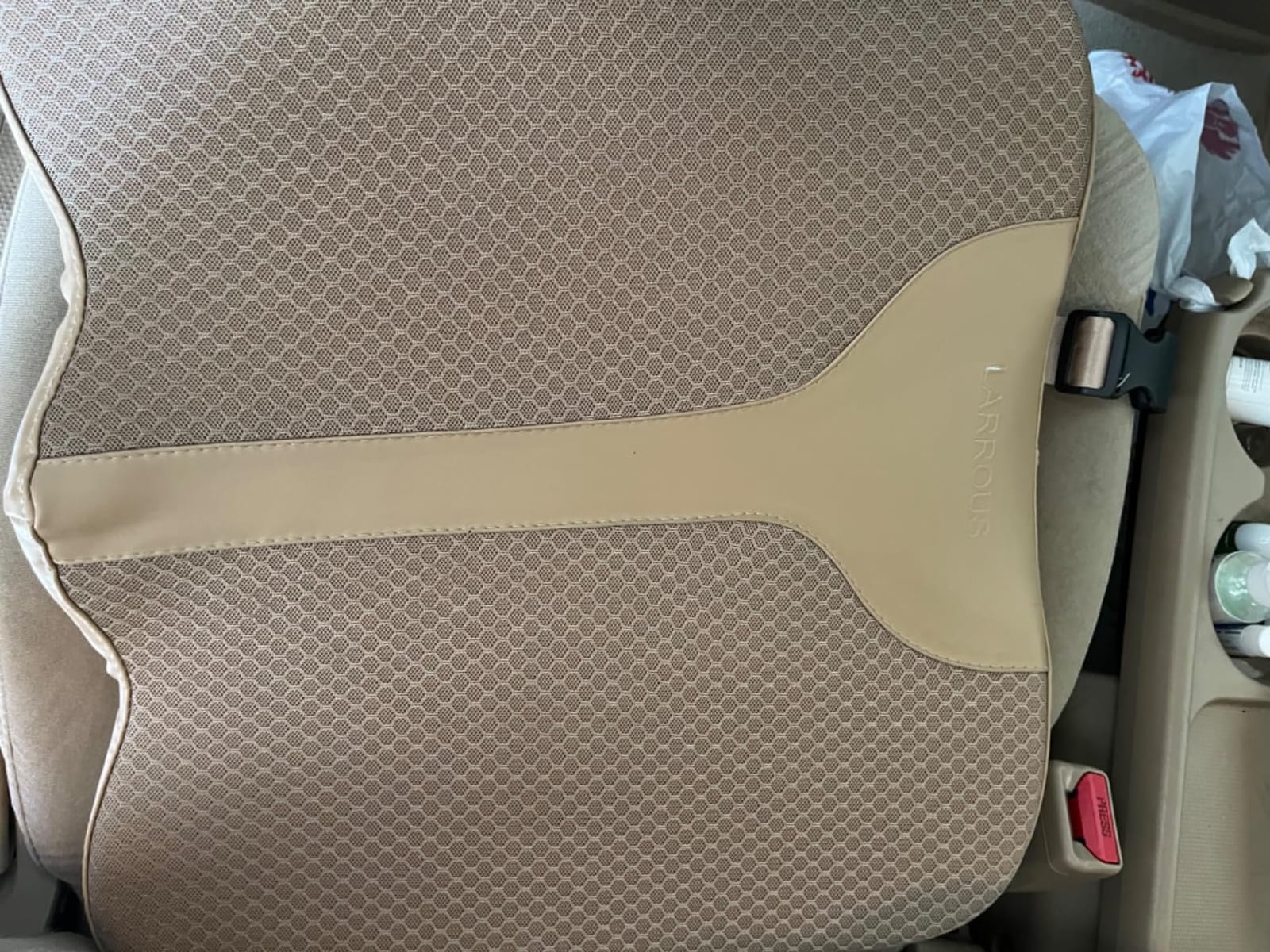Car Seat Cushion, Comfort Memory Foam Seat Cushion for Driving customer photo 2