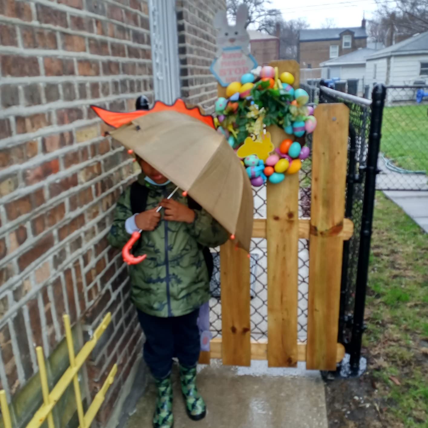 Carter's Boys' His Favorite Rainslicker Rain Jacket customer photo 2