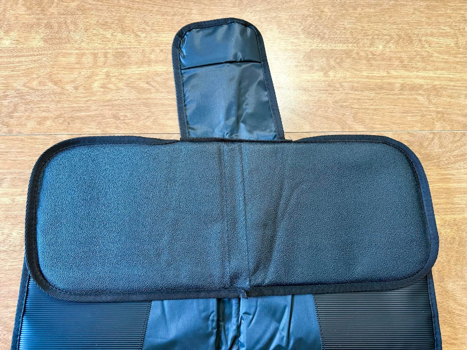 Kaiphy Car Seat Protector - Seat Protection Mat - Thick Padding - Durable, Waterproof Fabric, Leather Reinforced Corners & 3 Pockets for Handy Storage Black customer photo 2