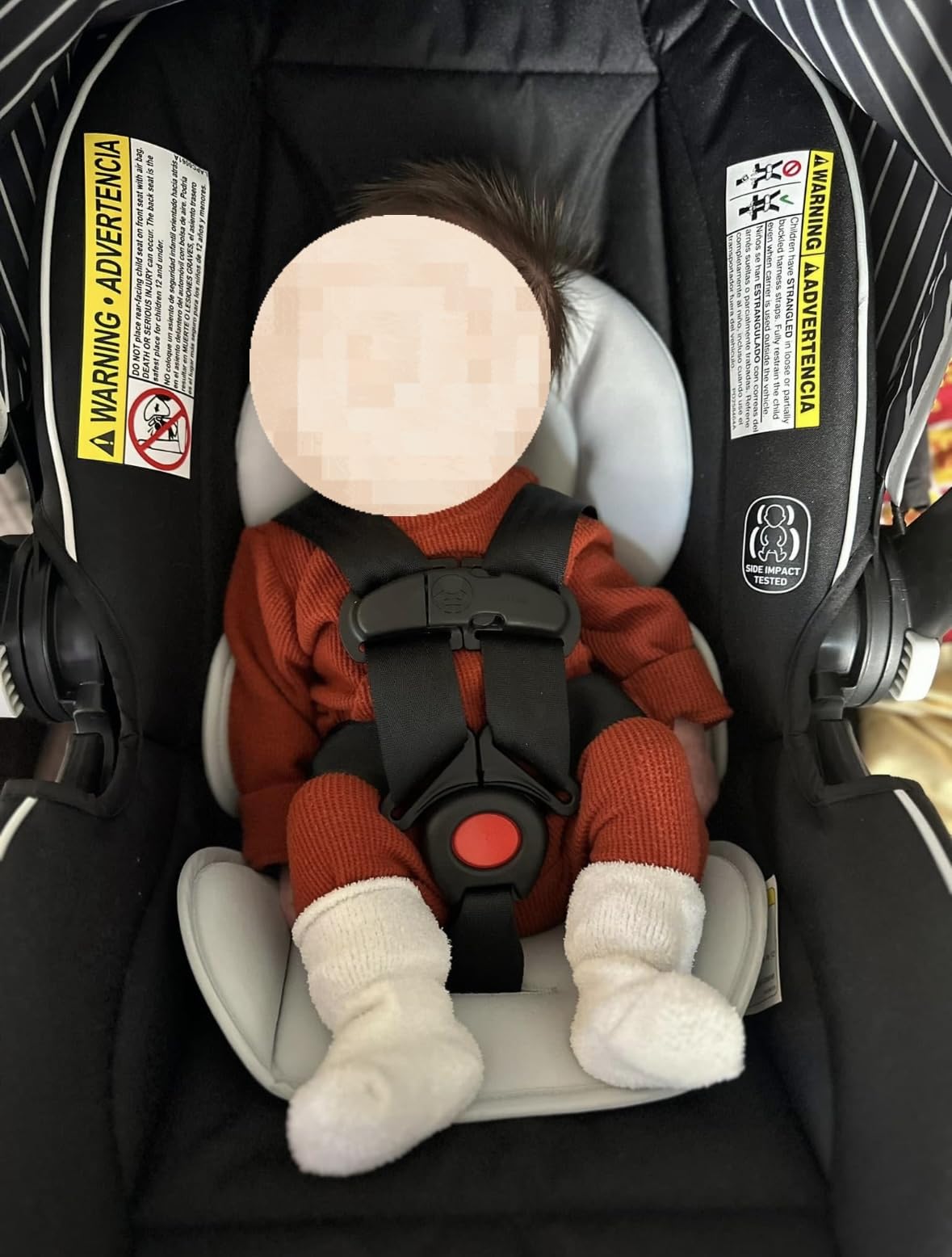 Graco SnugRide Lite LX Infant Car Seat, Lightweight Rear-Facing Seat for Babies 4–30 lb, 4-Position Adjustable Base, Latch Installation & ProtectPlus Engineered, Studio customer photo 2