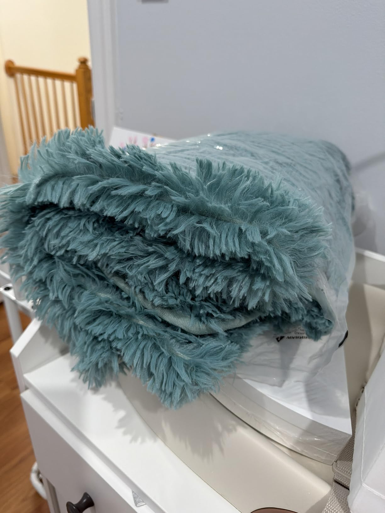 Ultra Soft Pink Rugs for Bedroom 4x6 Feet, Fluffy Shag Area Rugs for Living Room, Large Comfy Furry Rug for Girls Kids Baby Room Decor, Non Slip Nursery Modern Indoor Fuzzy Floor Carpet customer photo 1