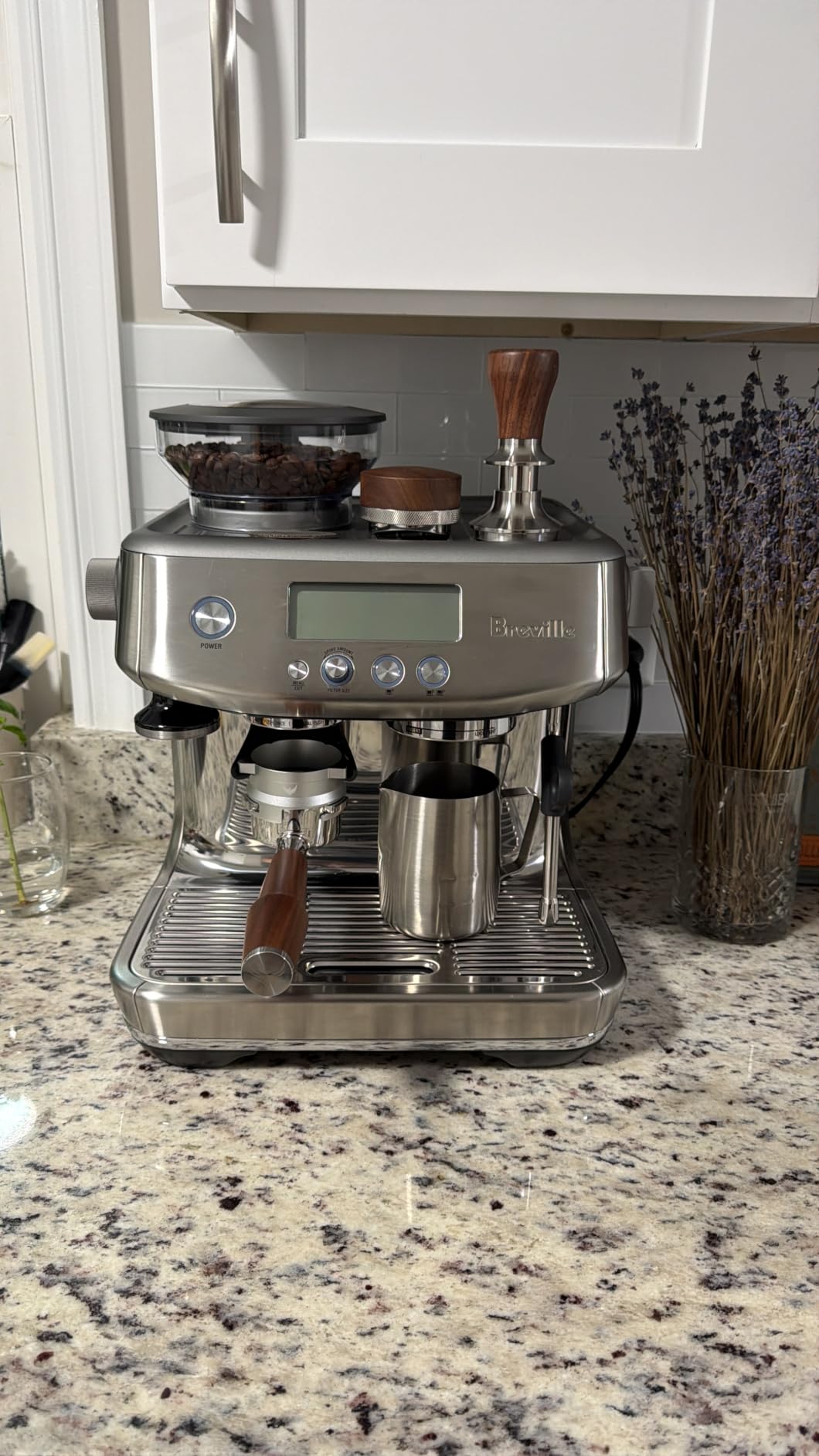 Breville BES878BSS Barista Pro Espresso Machine, Brushed Stainless Steel customer photo 1