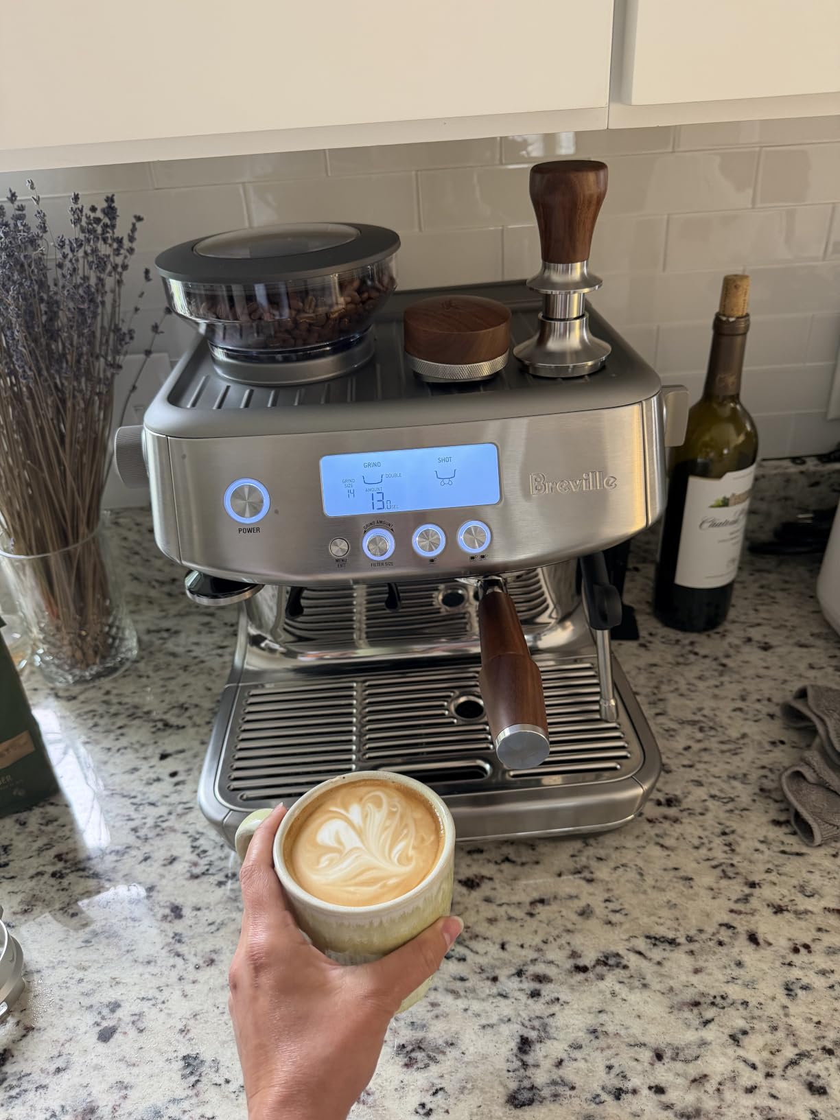 Breville BES878BSS Barista Pro Espresso Machine, Brushed Stainless Steel customer photo 2