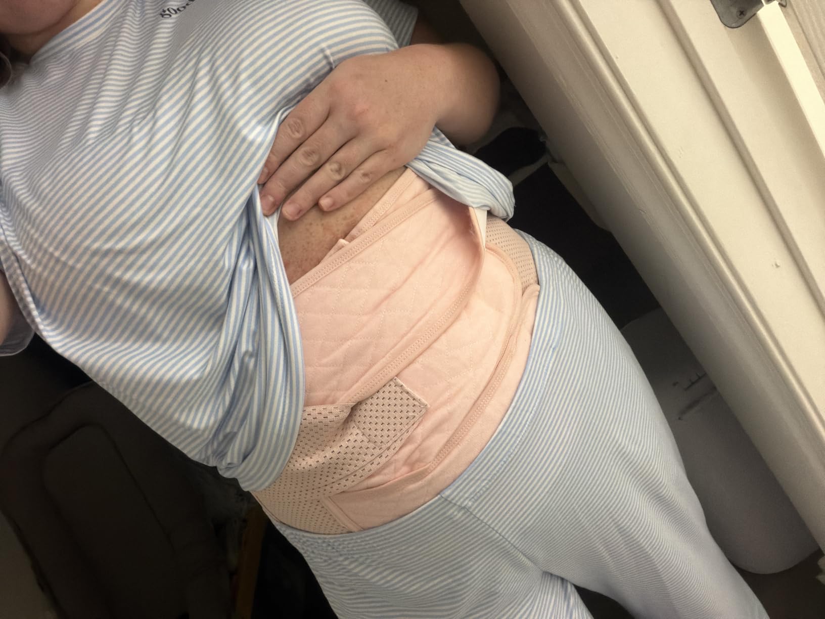 Postpartum Girdle C-Section Recovery Belt Belly Wrap Belly Band customer photo 1
