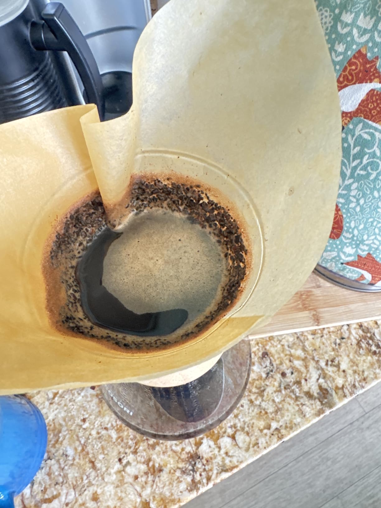Cosori Pour Over Coffee Maker, Double Layer Stainless Steel Filter, 8cup customer photo 1