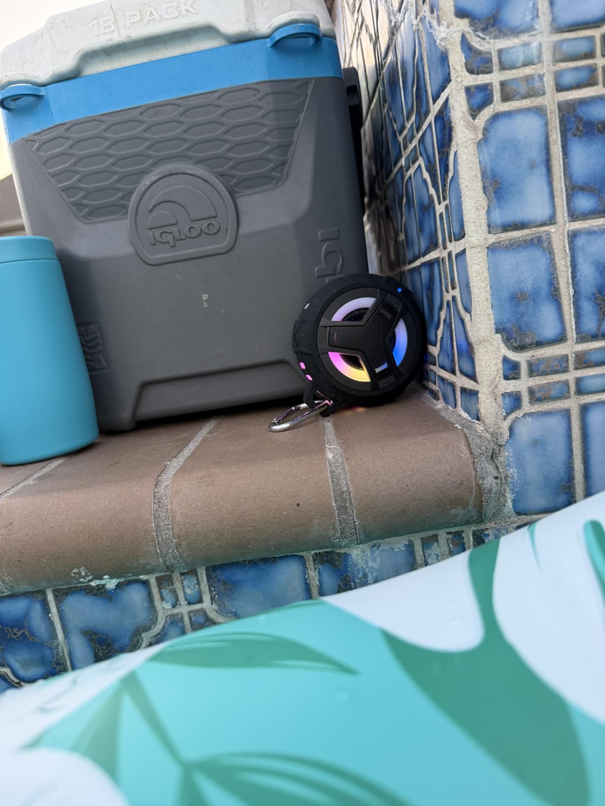 EBODA Bluetooth Shower Waterproof Speaker Portable Gifts for Kayak Teens customer photo 2