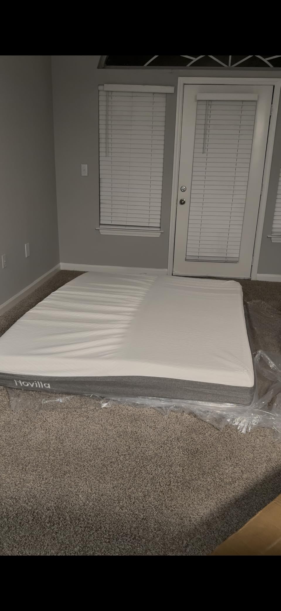 Novilla Bliss Queen Size Mattress, 12 Inch Gel Memory Foam Mattress Queen customer photo 1