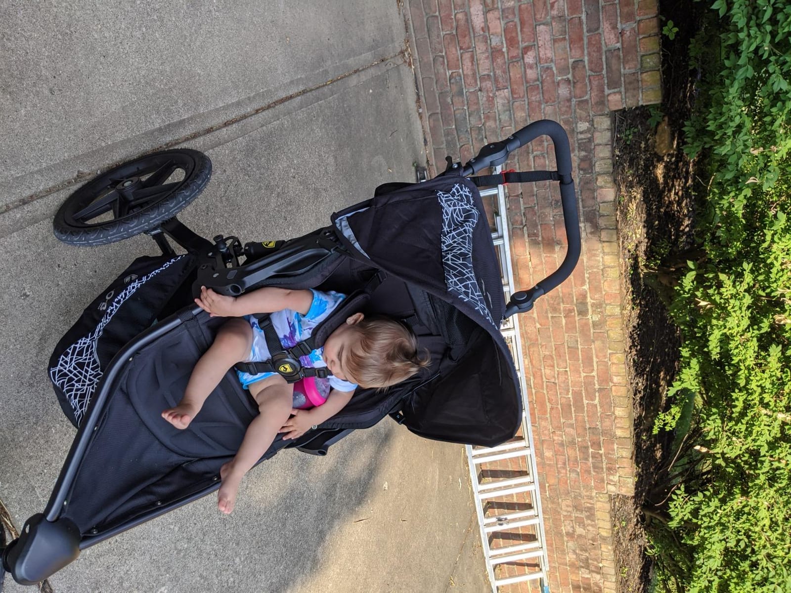 BOB Gear Revolution Flex 3.0 Duallie Jogging Stroller — Graphite Black | Versatile Double Jogger Stroller; All Terrain Stroller With Advanced Suspension & Air-Filled Tires; Car Seat Compatible customer photo 1