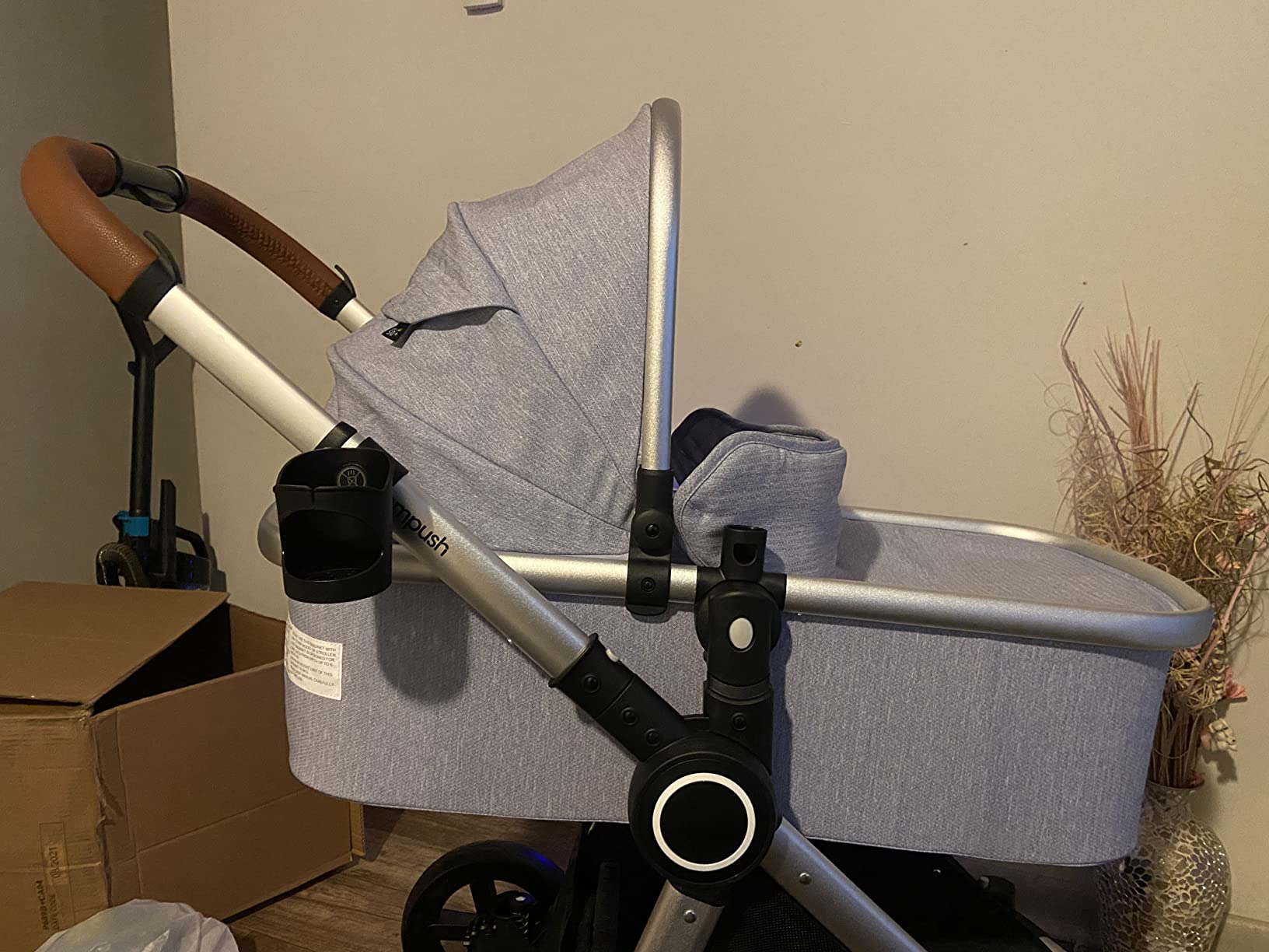 Mompush Ultimate2 Full-Size Stroller with Bassinet, Newborn to Toddler customer photo 1