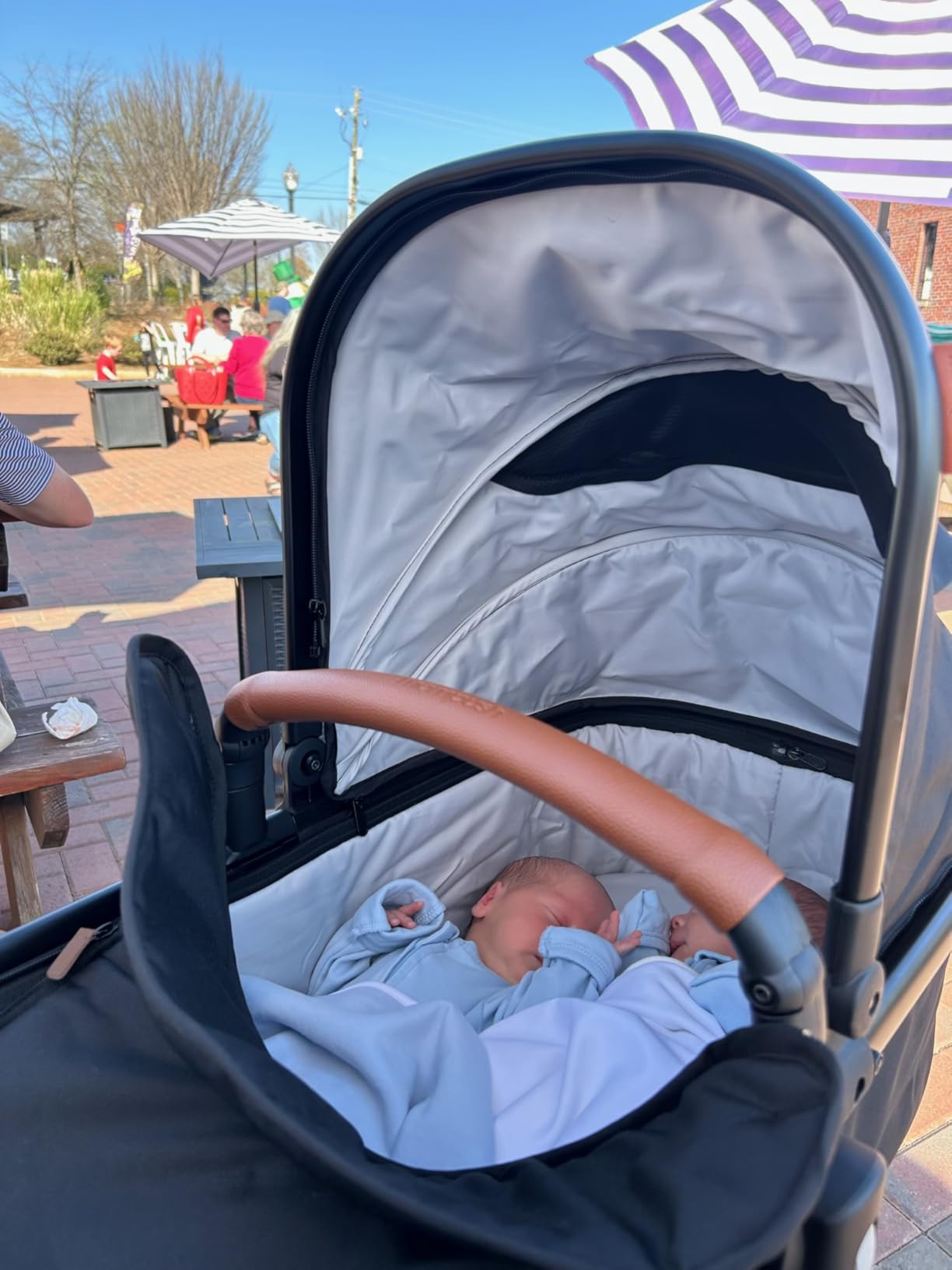 Mompush Ultimate2 Full-Size Stroller with Bassinet, Newborn to Toddler customer photo 2