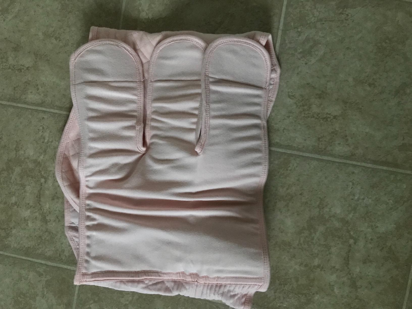 3 in 1 Postpartum Belly Wrap Recovery Band Belt Abdominal Binder | Postpartum Belly Band, Belly Binder Post Partum, Post Surgery Pregnancy Belly Support Band Recovery Belly/waist/pelvis (L) customer photo 2