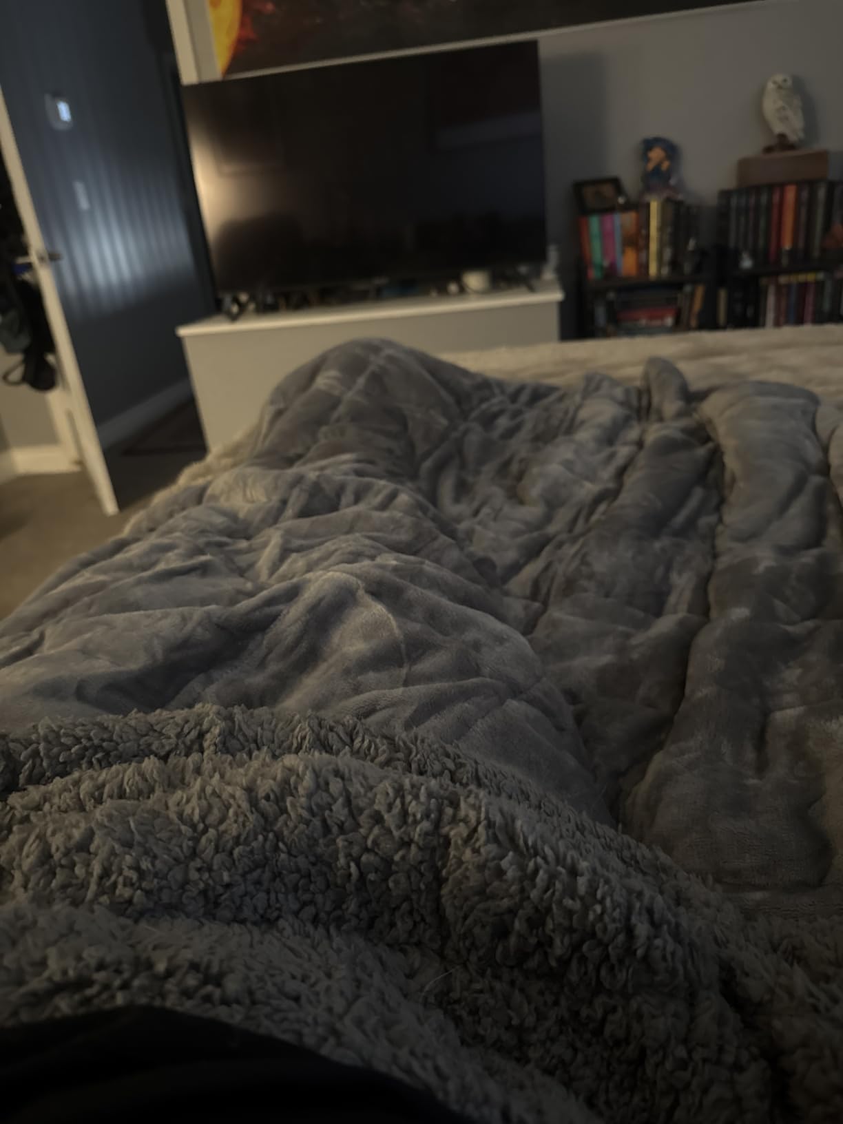 Uttermara Weighted Blankets for Adults Queen Size, 15lbs 60x80 Inches customer photo 1