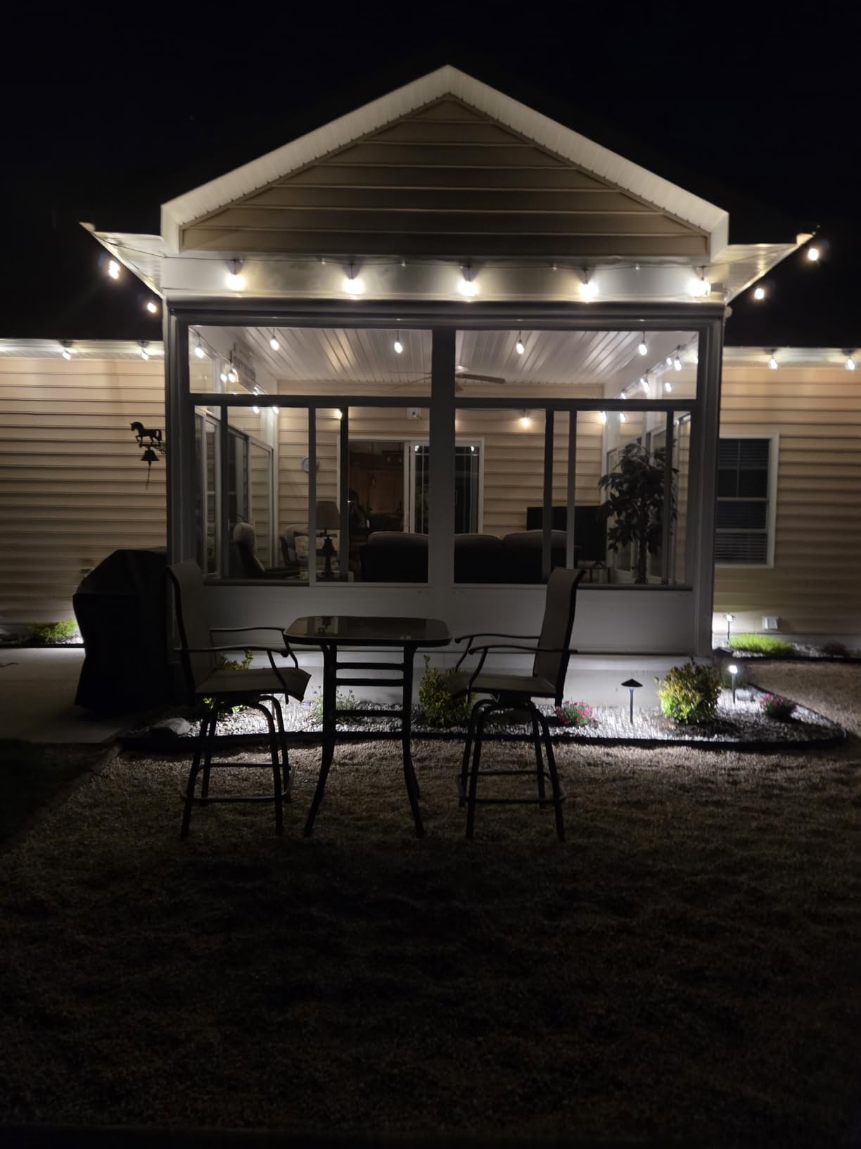 Svater Outdoor String Lights 105 FT Outside Waterproof Commercial Grade ETL customer photo 1