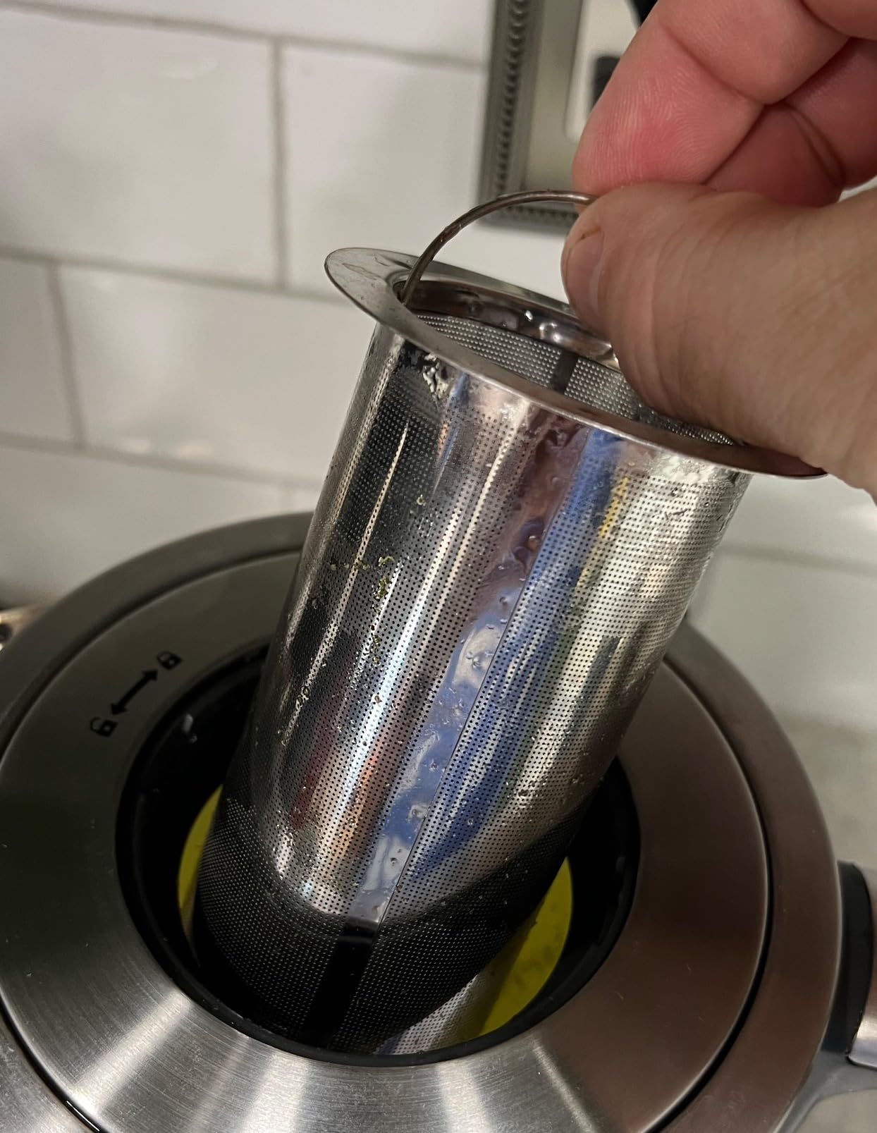 Viante Alba Electric Tea Kettle With Infuser, No Plastic, 1.5L customer photo 2