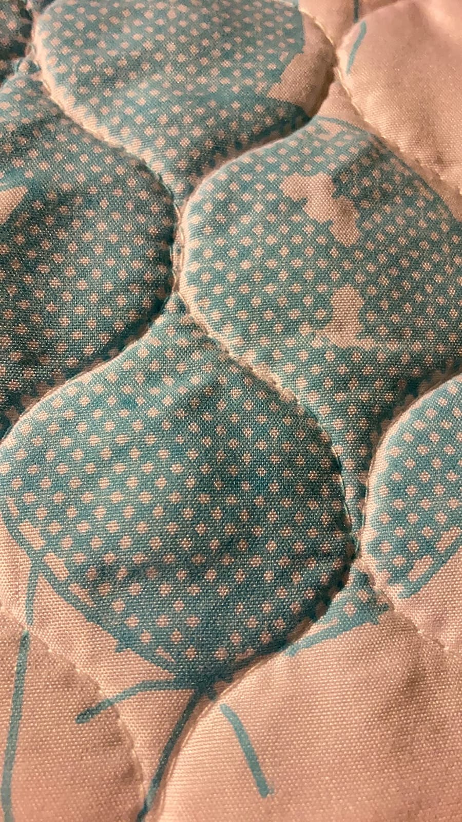 Toy Box Stamped Cross Stitch Baby Quilt Kit customer photo 1