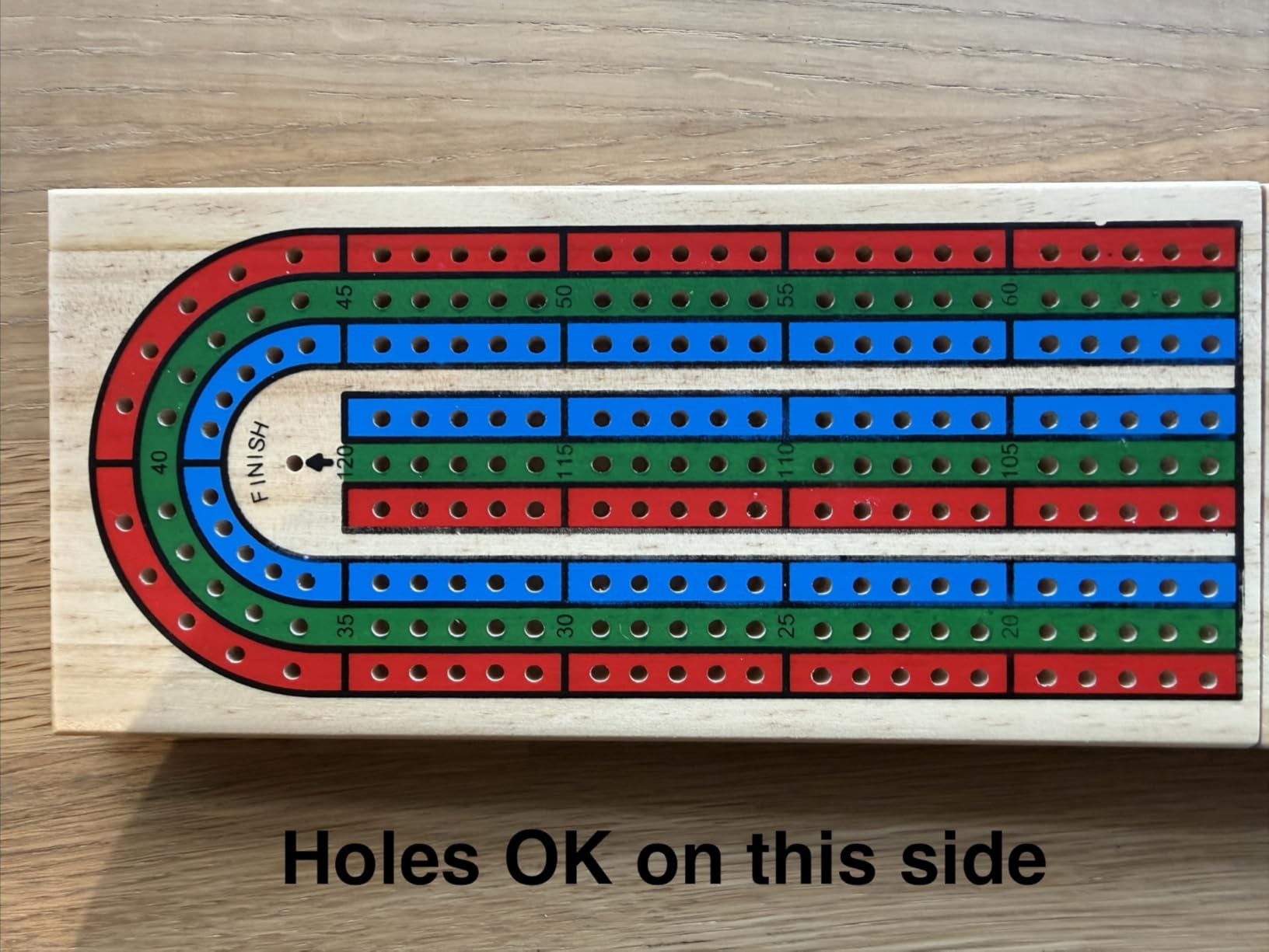Regal Games Cribbage Board Game Set w/Storage - Fun Table Game with Wooden Board for Adults & Kids - 9 Metal Pegs, Deck of Playing Cards & 2-4 Player Games - Ideal for Game Night, Travel (Ages 8+) customer photo 1