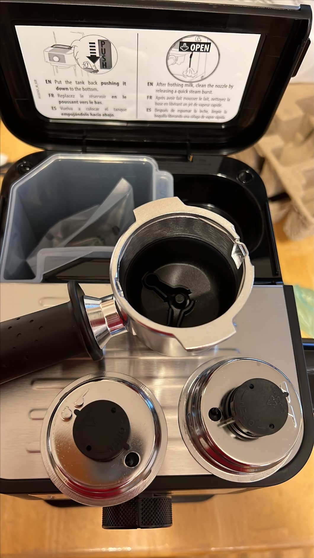 De'Longhi Stilosa Compact Manual Espresso Machine, Manual Milk Frother customer photo 1