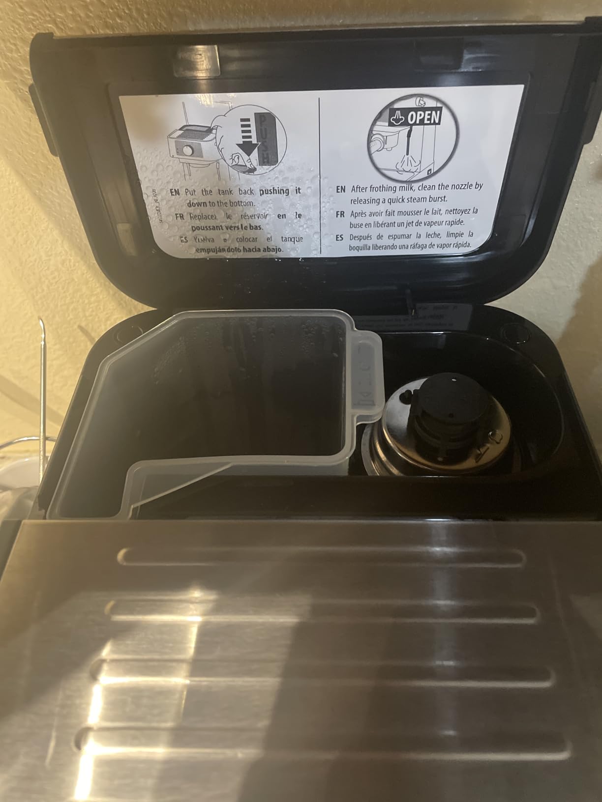 De'Longhi Stilosa Compact Manual Espresso Machine, Manual Milk Frother customer photo 2