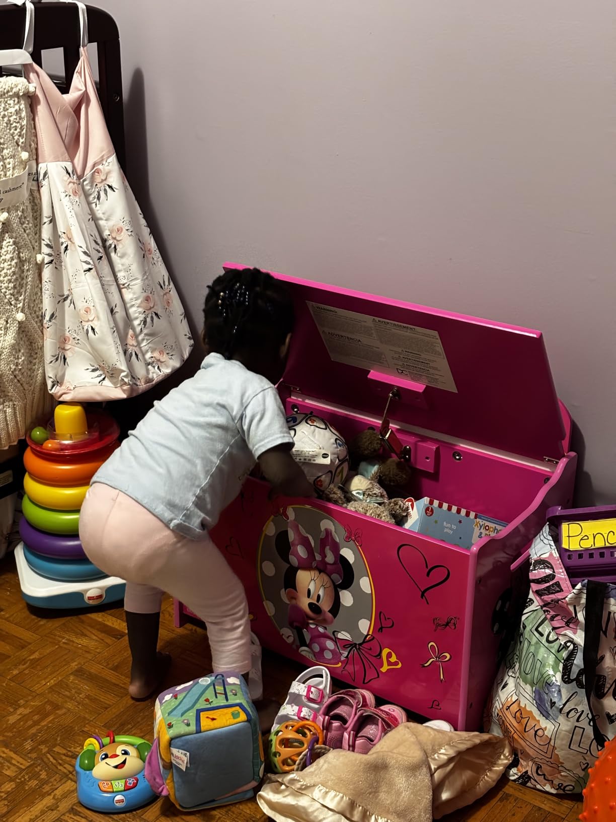 Delta Children Deluxe Toy Box, Spider-Man customer photo 2