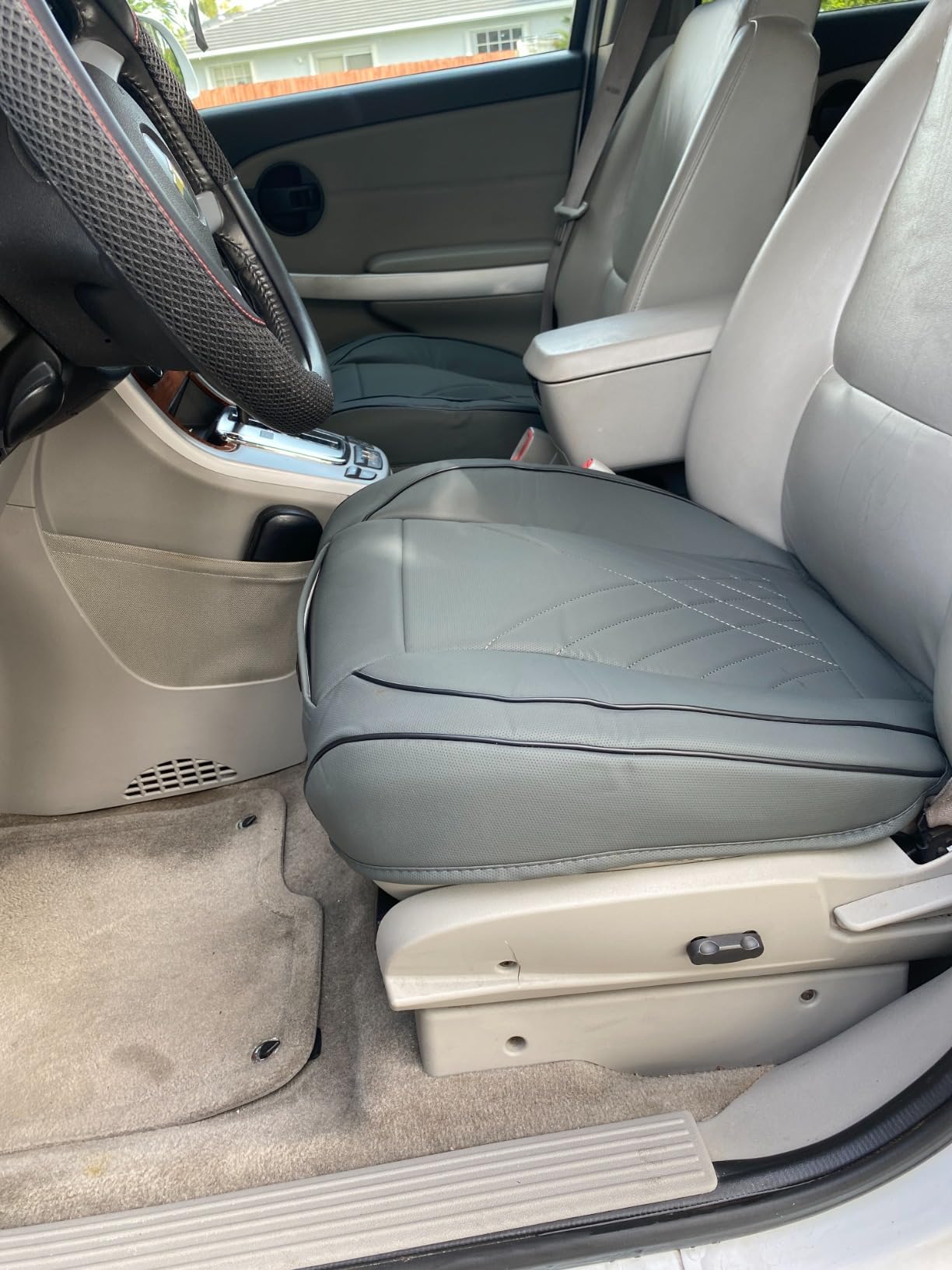 kingphenix Car Seat Cover, PU Leather Front Bottom Seat Protector customer photo 1