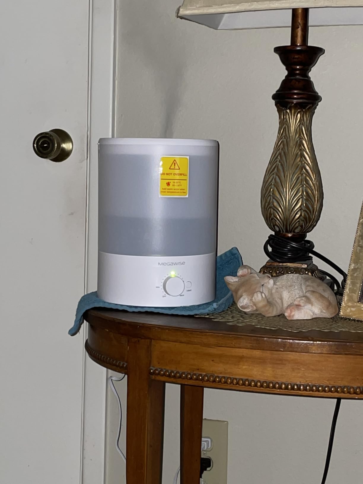 MEGAWISE 1.5L Quiet Cool Mist Humidifier, 25dB, Portable for Bedroom customer photo 2