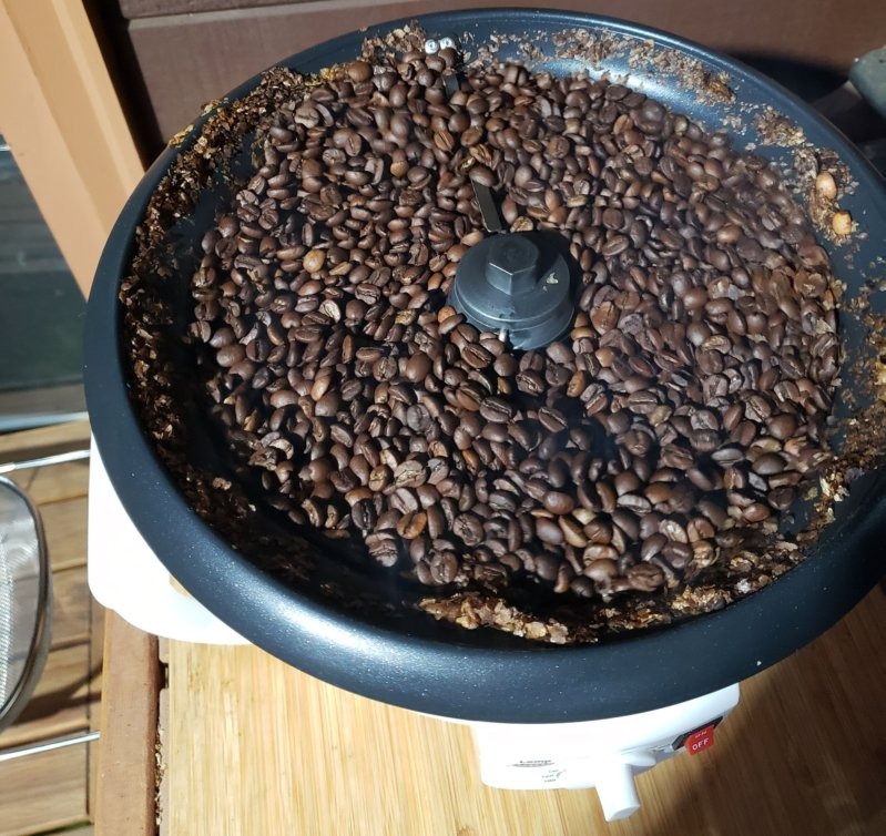 Electric Coffee Roaster Machine for Home Use, Coffee Bean Roaster customer photo 2