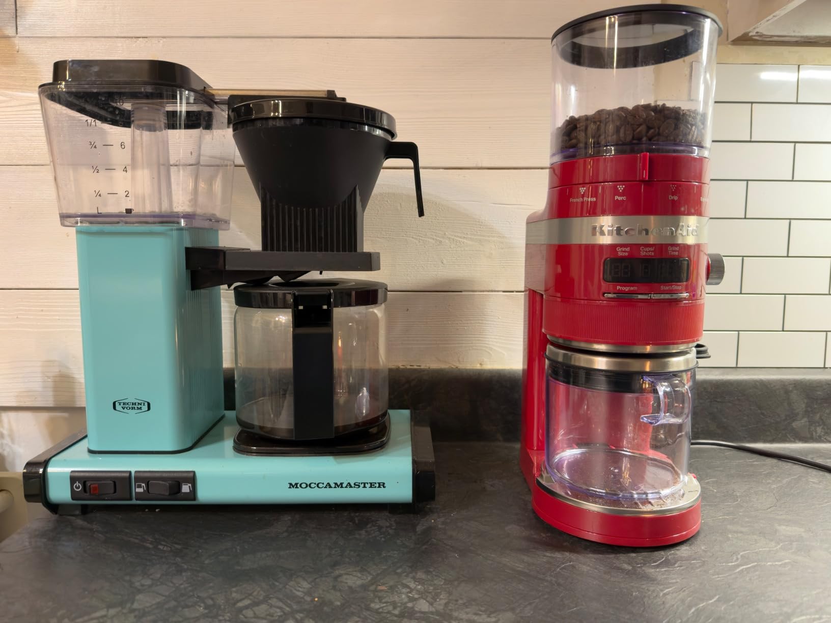 KitchenAid Burr Coffee Grinder, KCG8433, Matte Black customer photo 2