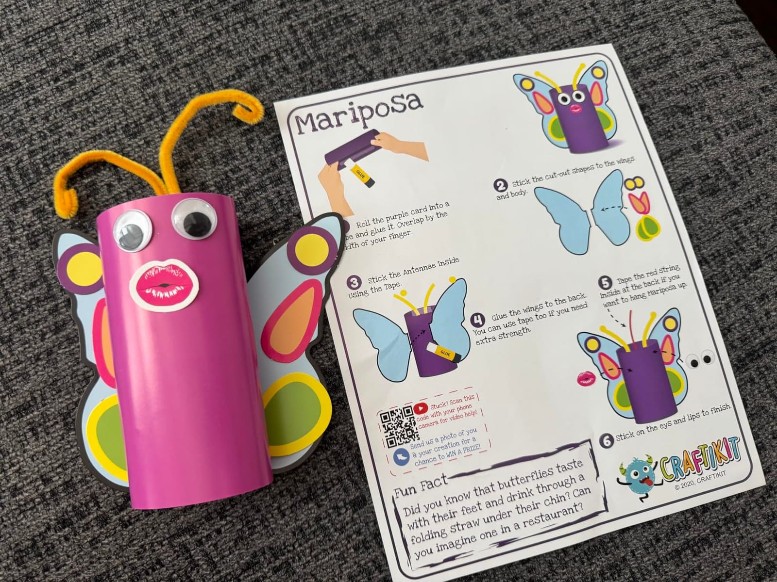 Craftikit® 20 Award-Winning Animal Toddler Arts and Crafts for Kids Ages 3-10 Years, All-Inclusive Animal Craft Kits, Fun Toddler Craft Box for Girls, Boys in Preschool customer photo 1