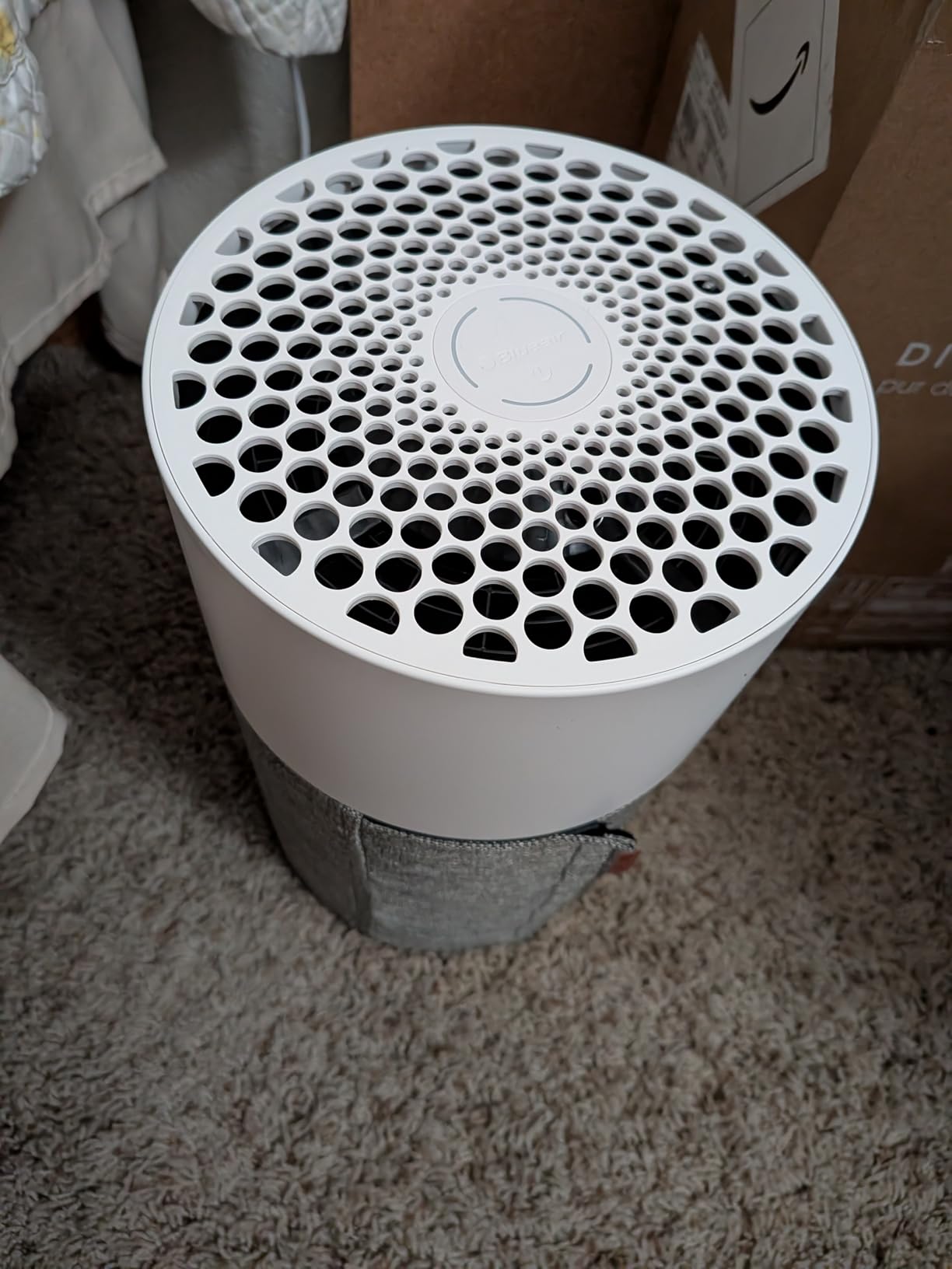 BLUEAIR Air Purifier for Home HEPA Air Purifiers for Pets, Allergies, Dust, Nursery, Office HEPASilent Techonolgy Air Cleaner for Small Rooms 432 sq ft coverage - Blue Pure 511 customer photo 1