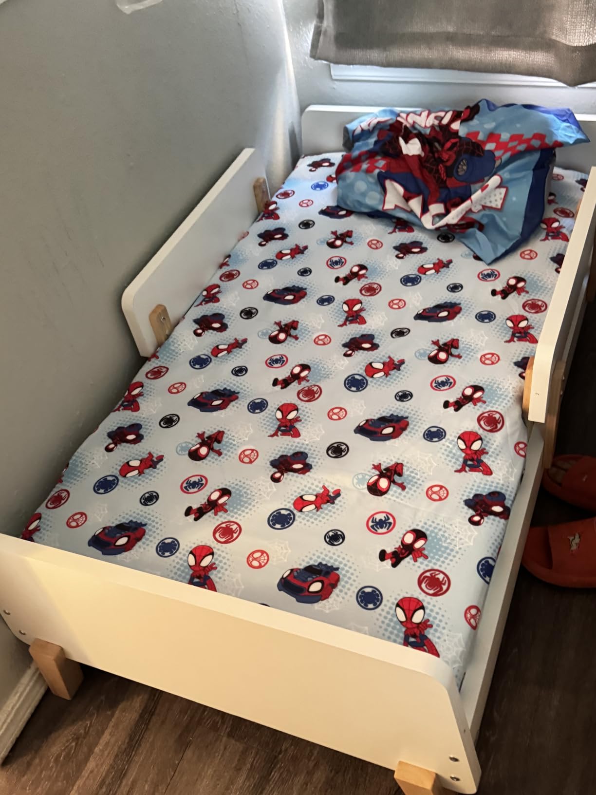 Serta Perfect Slumber Dual Sided Crib and Toddler Mattress - Waterproof - Hypoallergenic - Premium Sustainably Sourced Fiber Core -GREENGUARD Gold Certified (Non-Toxic) -7 Year Warranty - Made in USA customer photo 2