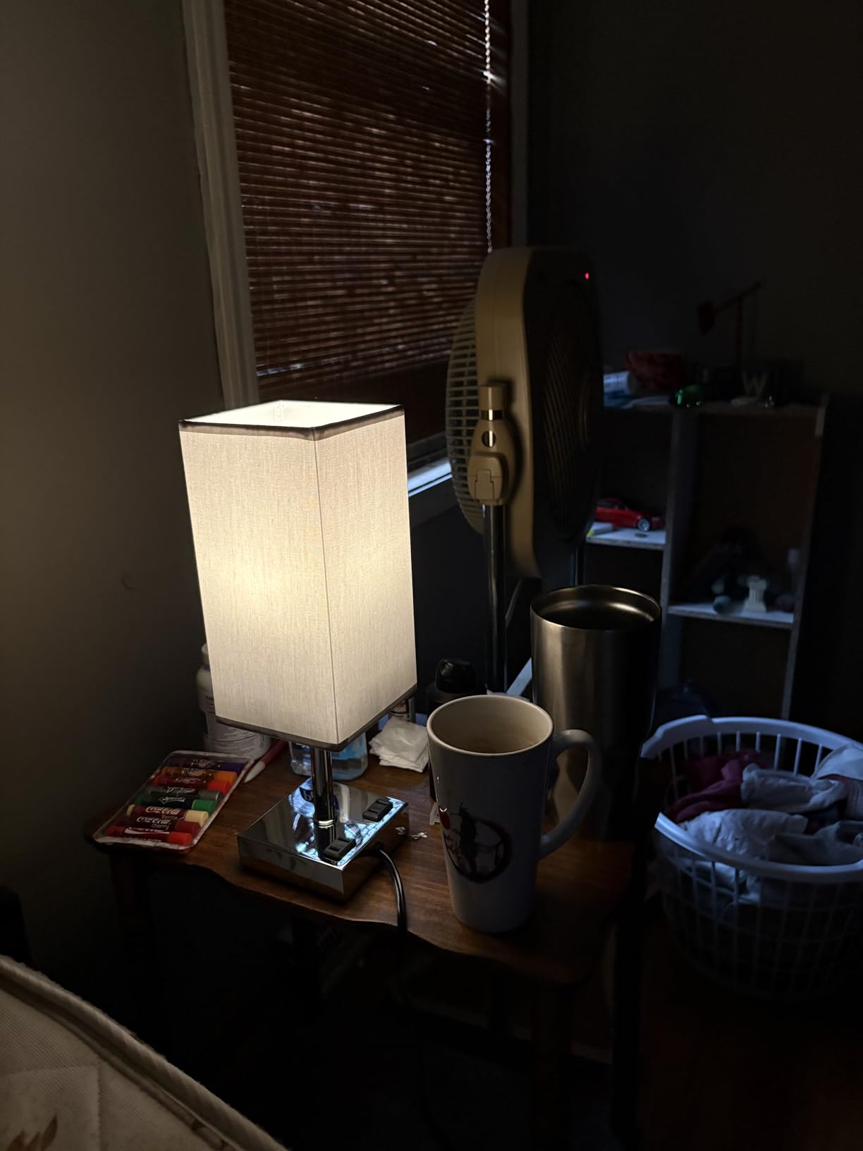 Touch Bedside Table Lamp for Bedroom - Dimmable, USB C+A, 2 AC Outlets customer photo 2