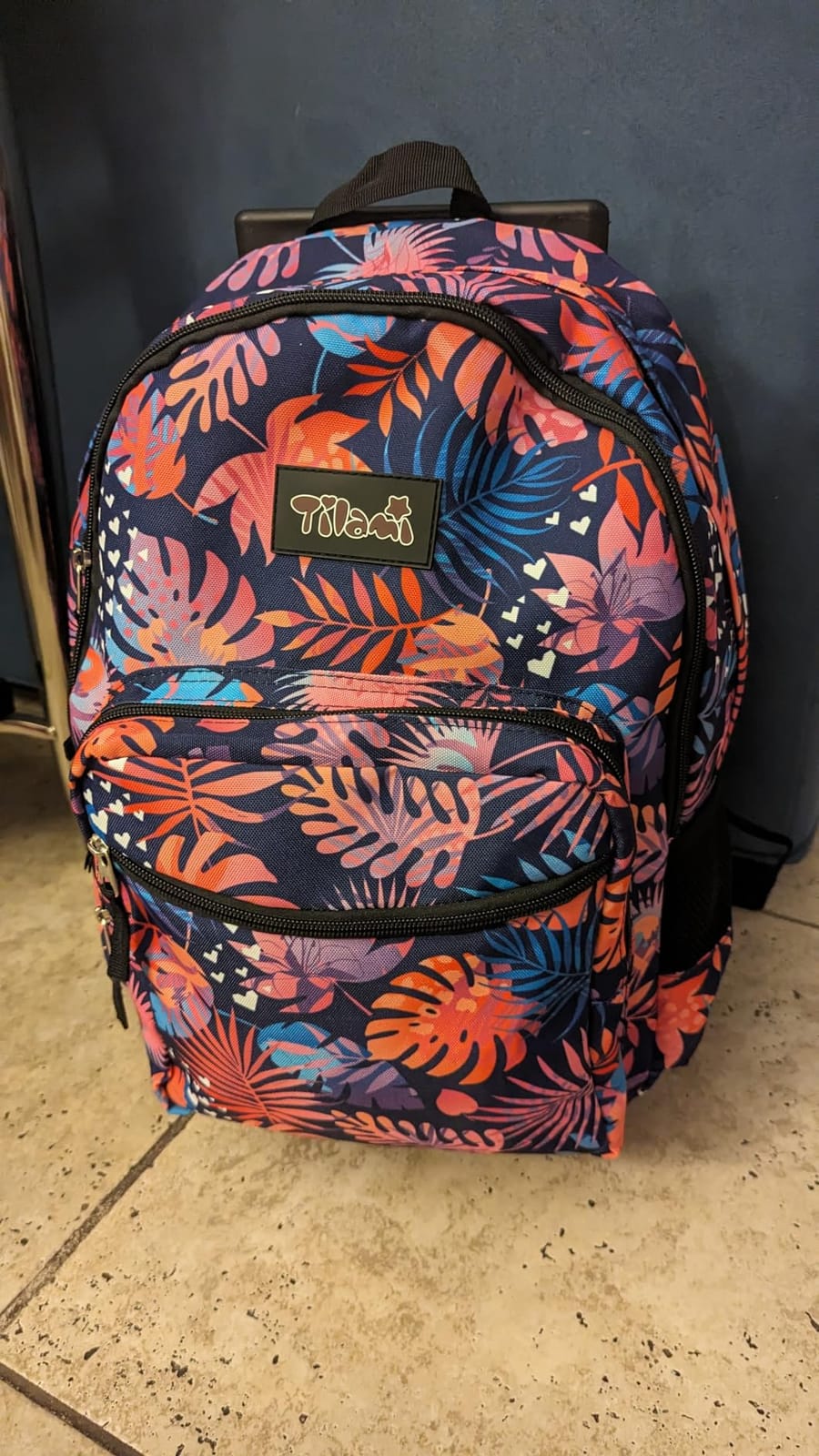 Tilami Rolling Backpack 18 inch Double Handle Wheeled Boys Girls Travel School Children Luggage Toddler Trip customer photo 2