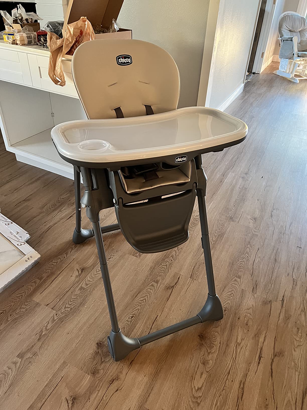 Chicco Polly Space-Saving High Chair for Babies and Toddlers, Up to 40 lbs customer photo 2