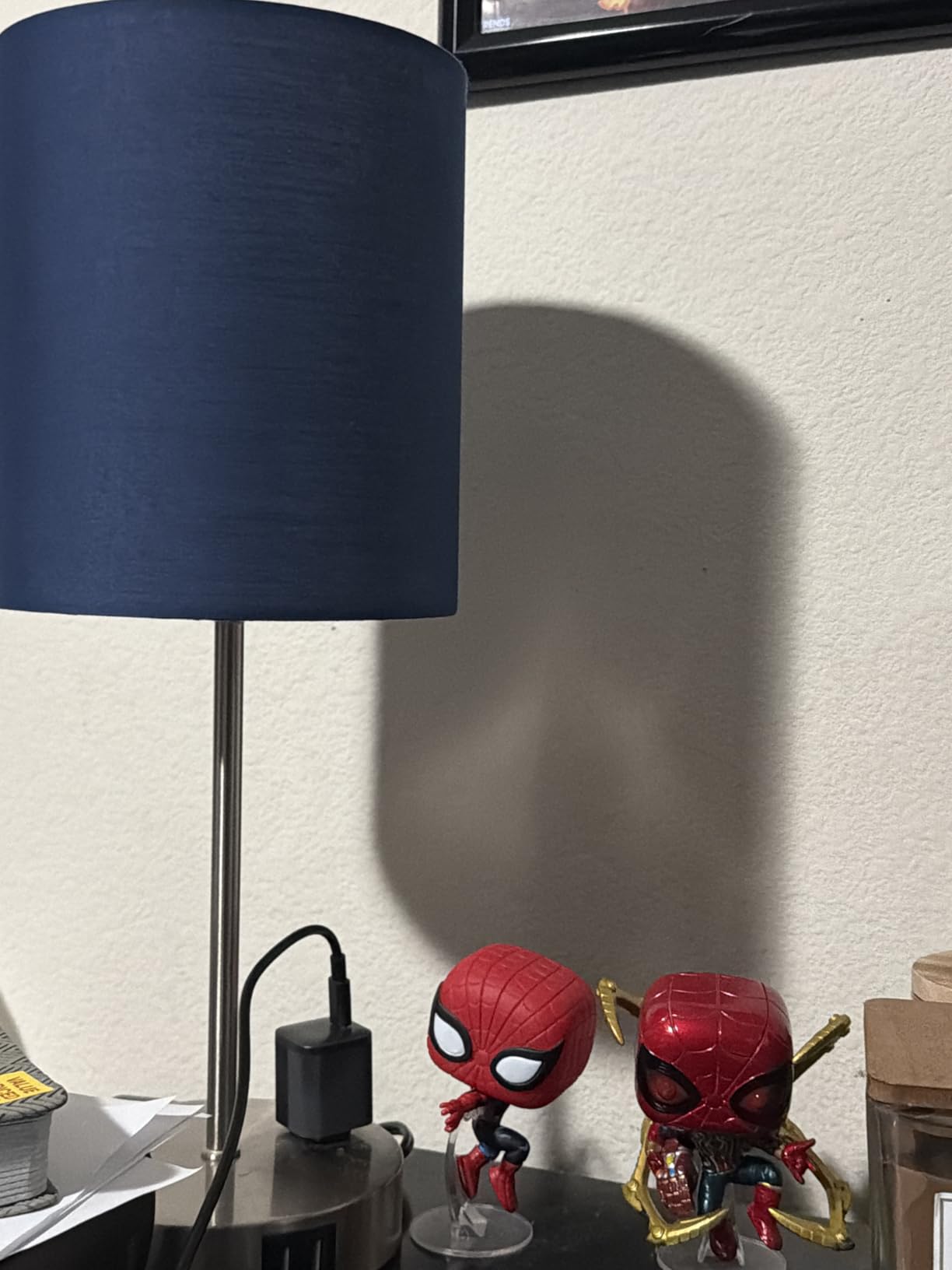 Set of 2 Touch Control Table Lamps with 2 USB & AC Outlet, 3-Way Dimmable Bedside Nightstand Lamps for Bedroom Living Room Nursery, 800 Lumens 5000K Daylight Bulbs Included customer photo 1