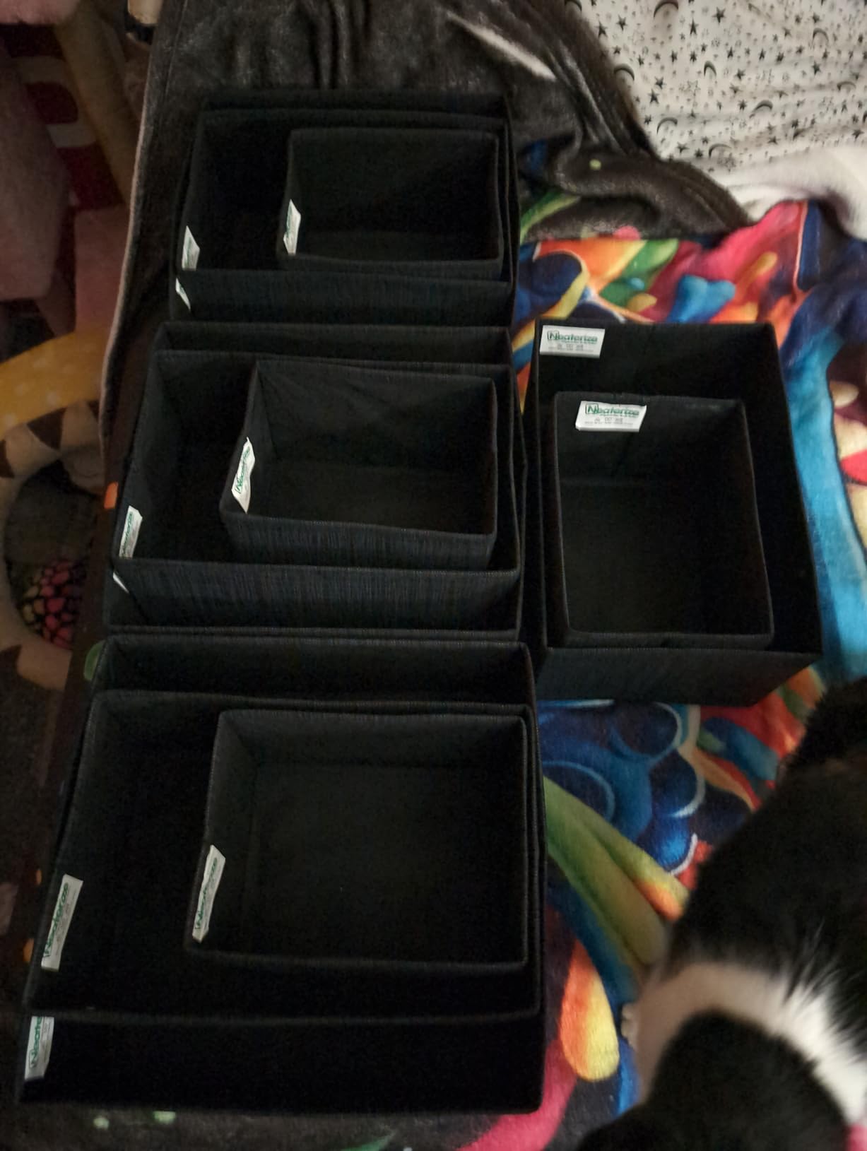 Drawer Organizer Clothes Set of 12 White-Grey - Dresser Organizer For Nursery, Bedroom, Closet - Perfect Baby Clothes Organizer and Storage & General Nursery Organization or Dresser Drawer Organizers customer photo 1