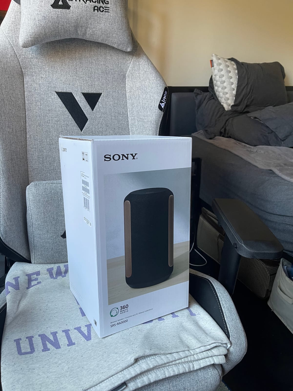 Sony SRS-RA3000 360 Reality Audio Wi-Fi / Bluetooth Wireless Speaker, Works with Alexa and Google Assistant, Black customer photo 2