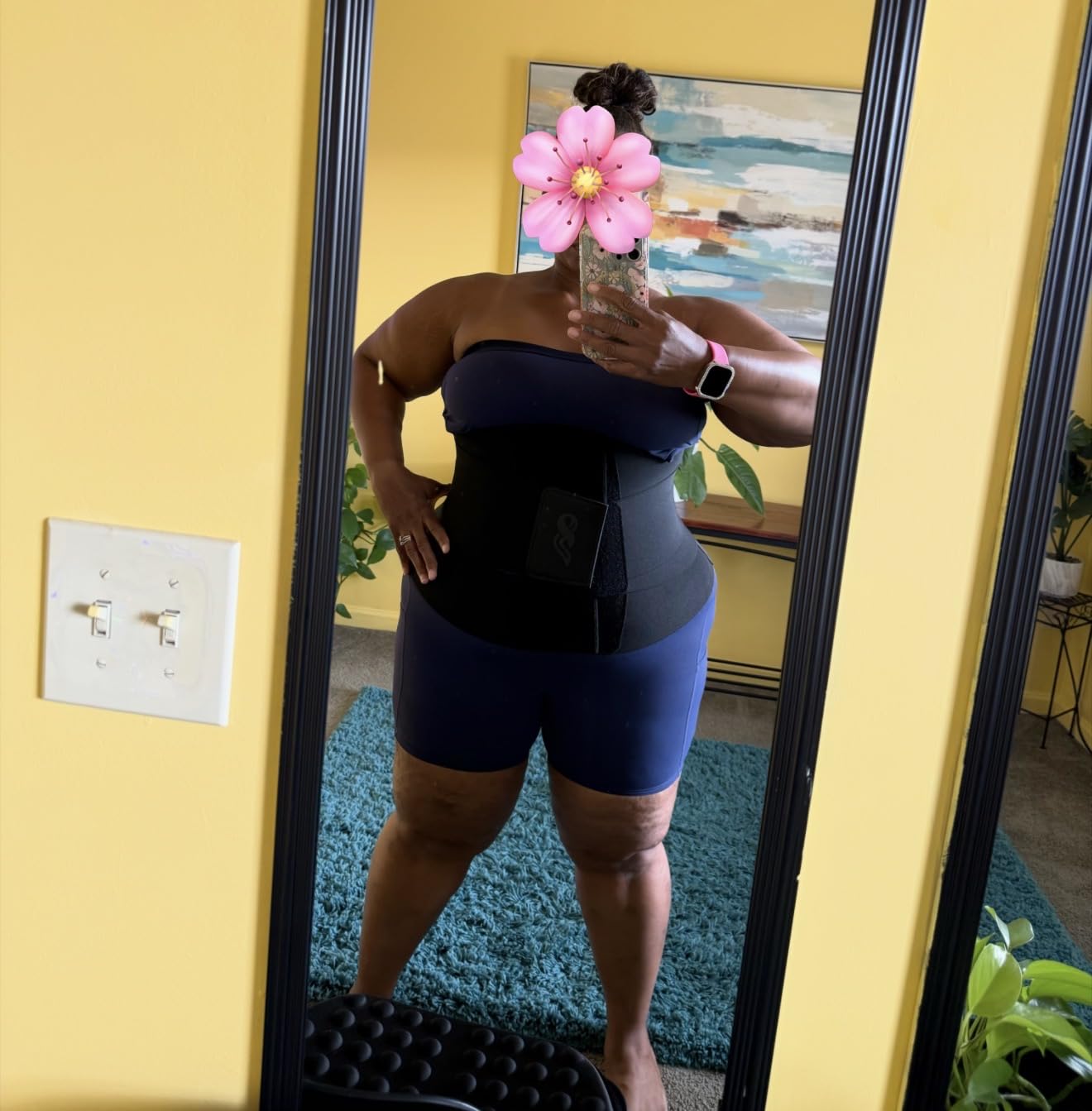 FeelinGirl Waist Trainer Belt Cincher Corset Tummy Control Faja Body Shaper customer photo 2
