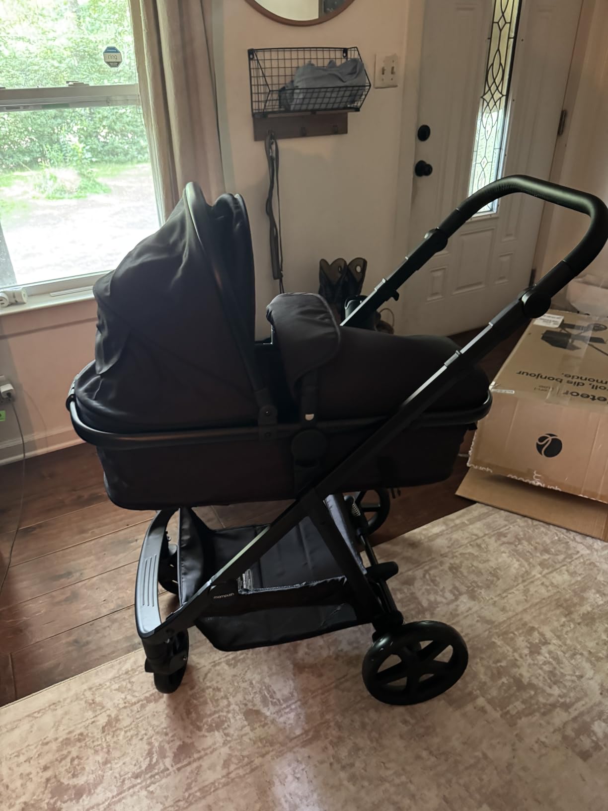 Mompush Meteor2 Baby Stroller Bassinet Stroller, Car Seat Adapter Included customer photo 1