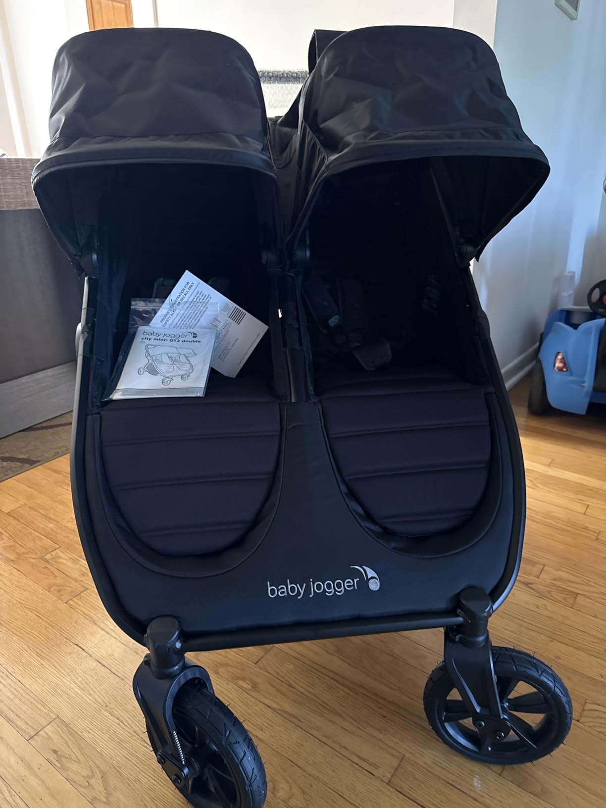 Baby Jogger® City Mini GT2 All-Terrain Travel System, Car Seat Stroller Combo with City GO 2 Infant Car Seat, One Hand Fold Baby Stroller, Opulent Black customer photo 1