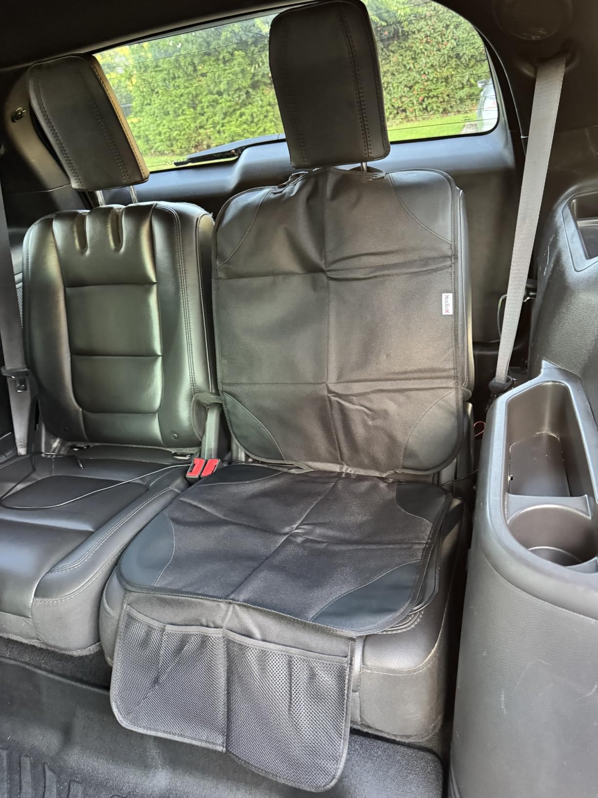 Meolsaek Car Seat Protector for Child Car Seat,Non-Slip Backing No Imprints customer photo 2