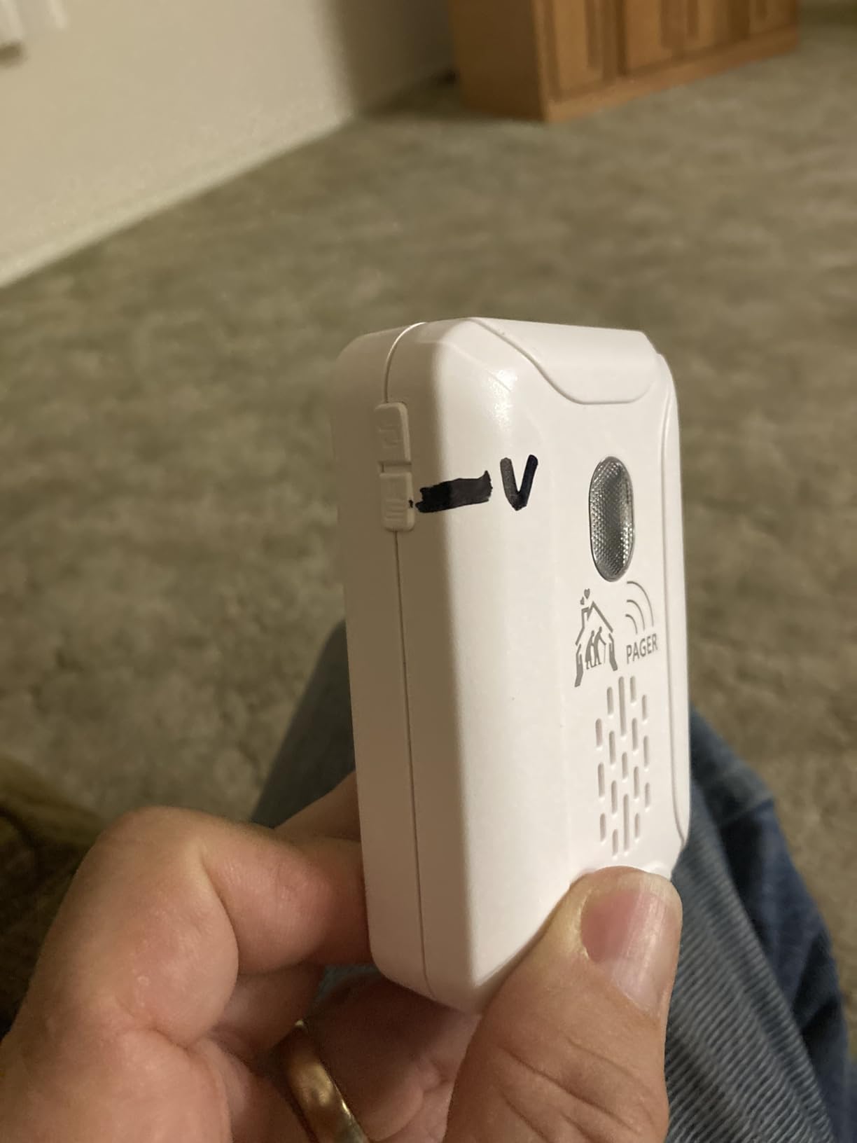 Upgraded Version Bed Sensor Alarm and Fall Prevention for Elderly/Dementia and More,Caregiver Pager Motion Sensor Alert with 5 Volume Level,Bed Alarm for Elderly Adults Wireless customer photo 2