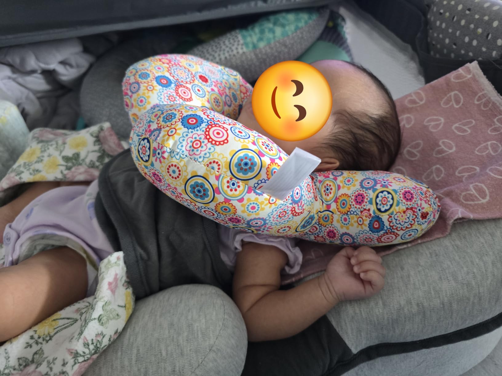 KAKIBLIN Baby Neck Pillow, Baby Support Pillow, Babies Head Pillows customer photo 2