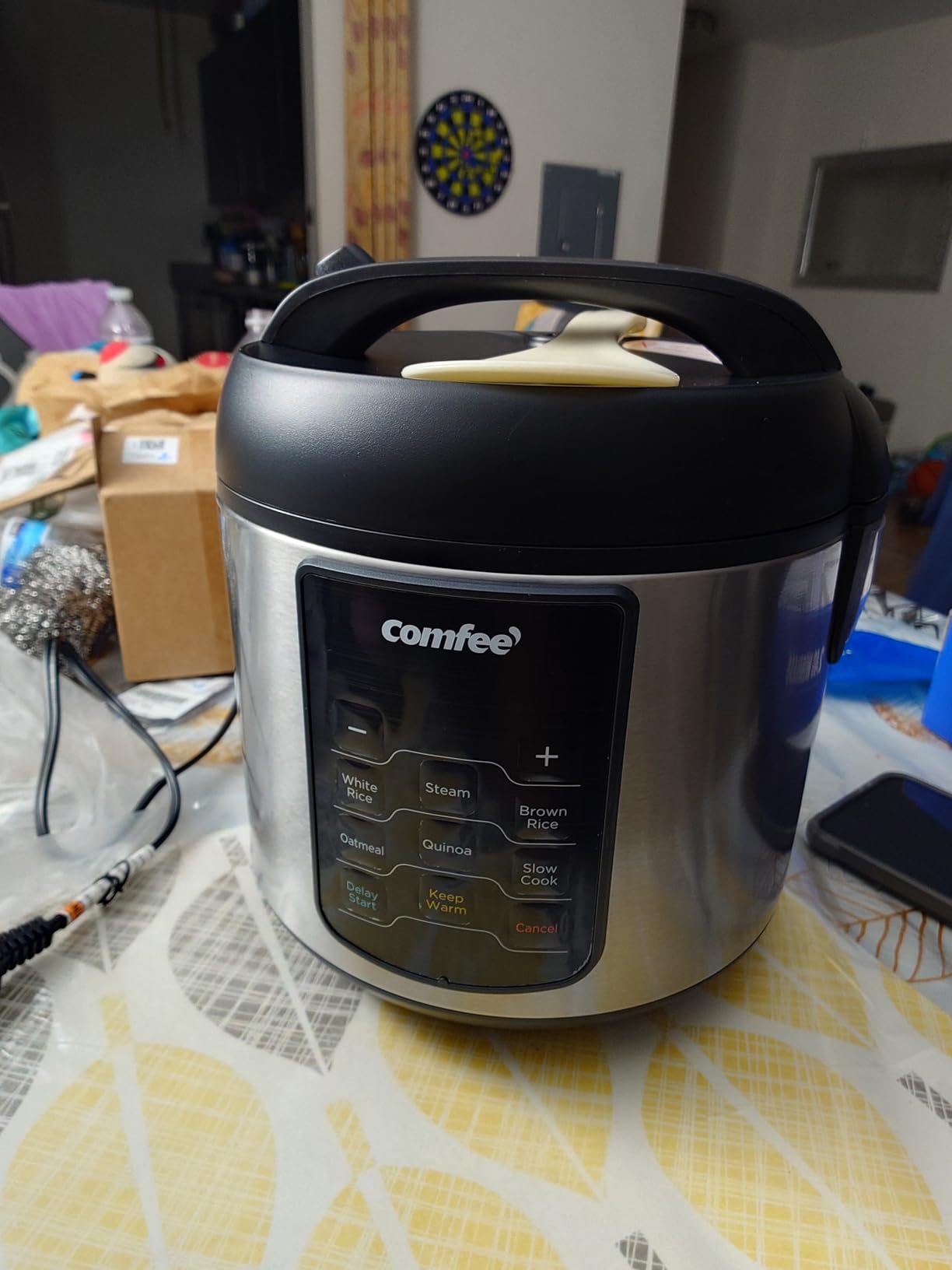 COMFEE' Rice Cooker with 6 Functions, 4-Cups Uncooked Rice customer photo 2
