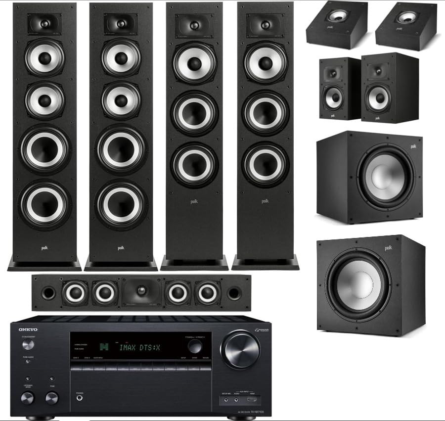 Polk Audio Monitor XT60 Home Theater Tower Speaker (Single, Midnight Black) customer photo 1