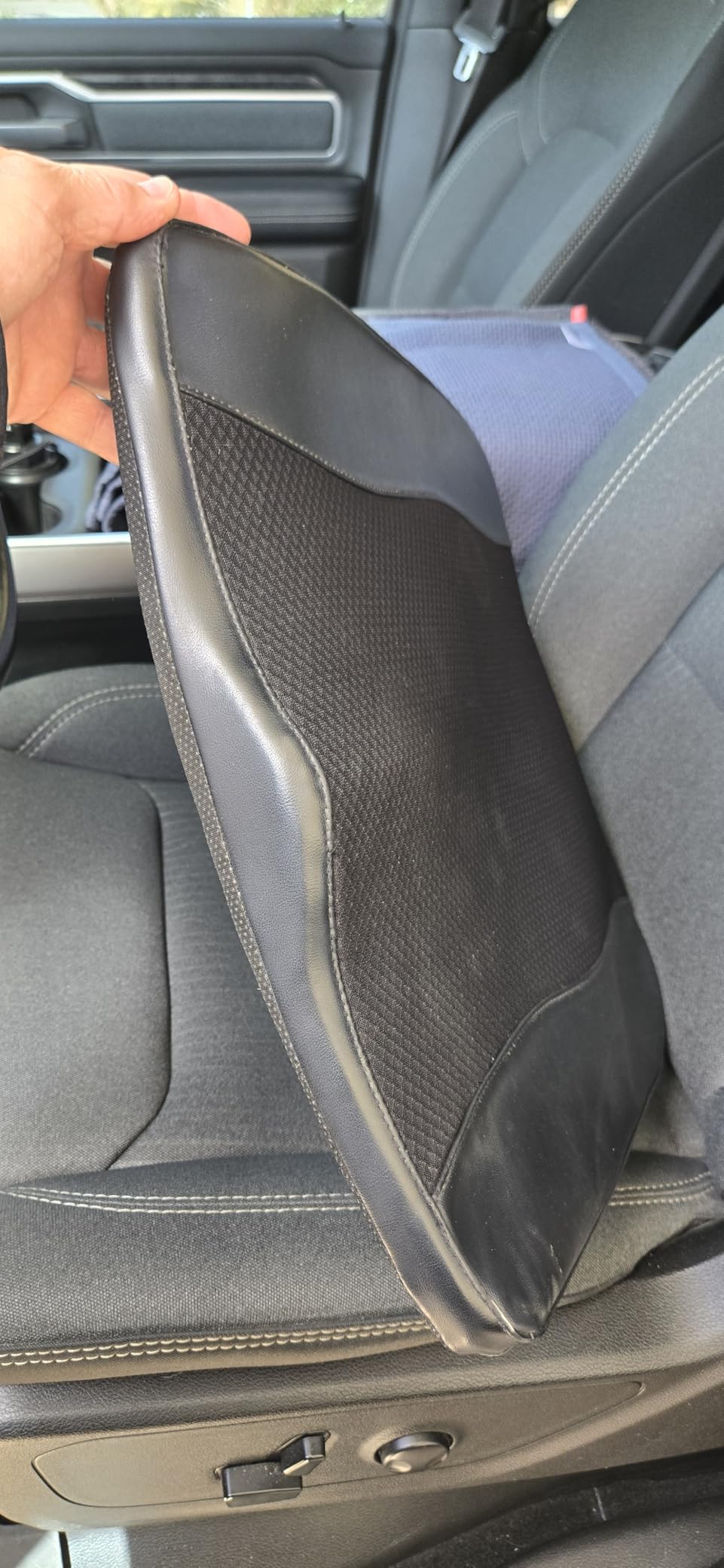Lofty Aim Car Seat Cushion, Memory Foam Car Seat Cushions for Long Driving customer photo 2