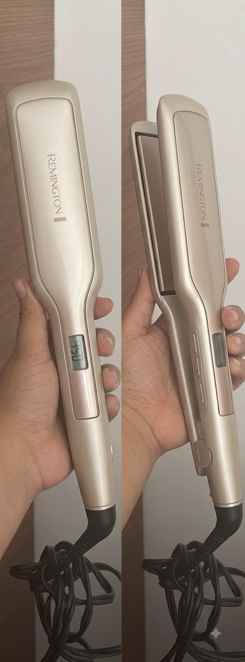 Remington Shine Therapy 1 Inch Hair Straightener, Argan Oil & Keratin customer photo 1