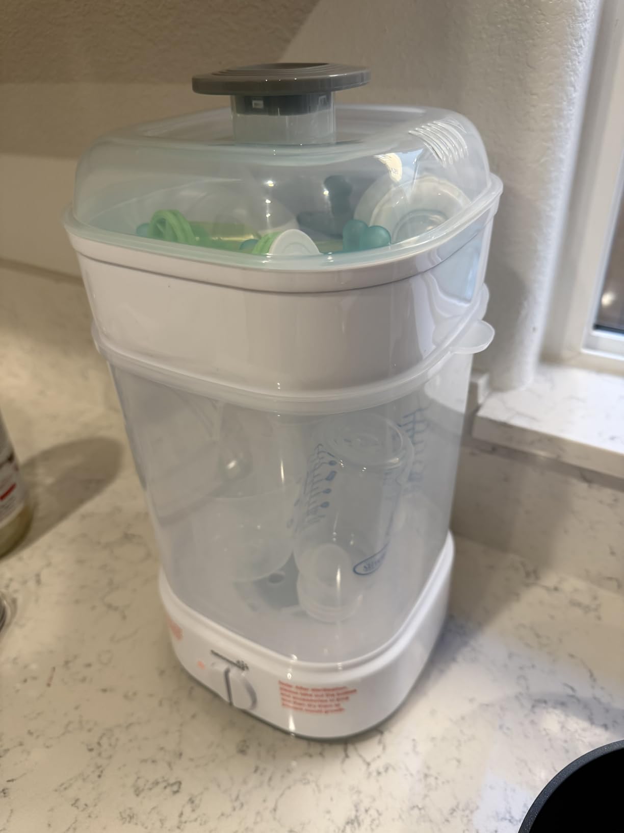 GROWNSY Electric Baby Bottle Sterilizer with 8-Minute Fast Sterilization customer photo 2