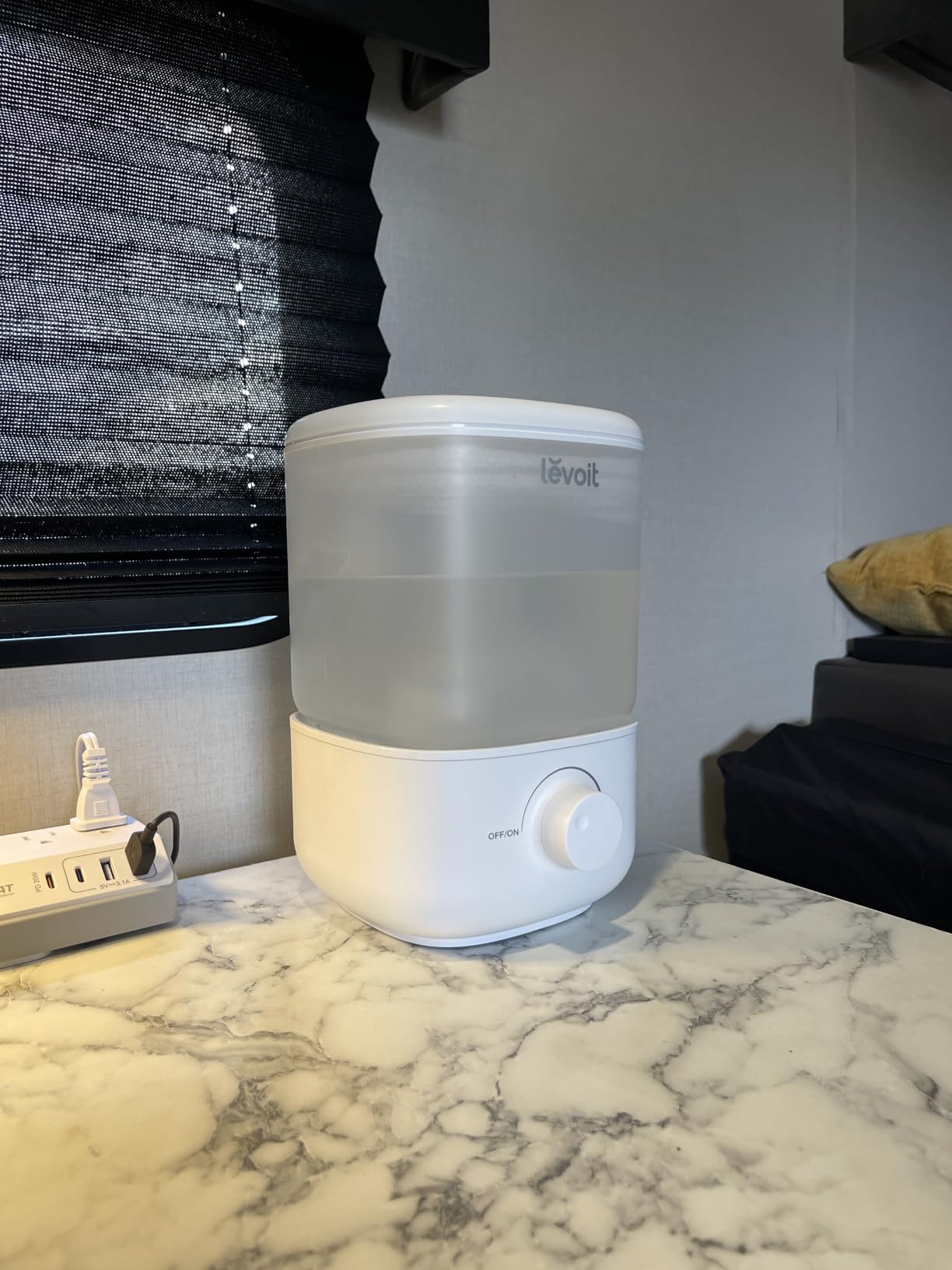 Levoit Smart Cool Mist Top Fill Humidifiers for Bedroom with Sensor, 3L customer photo 2